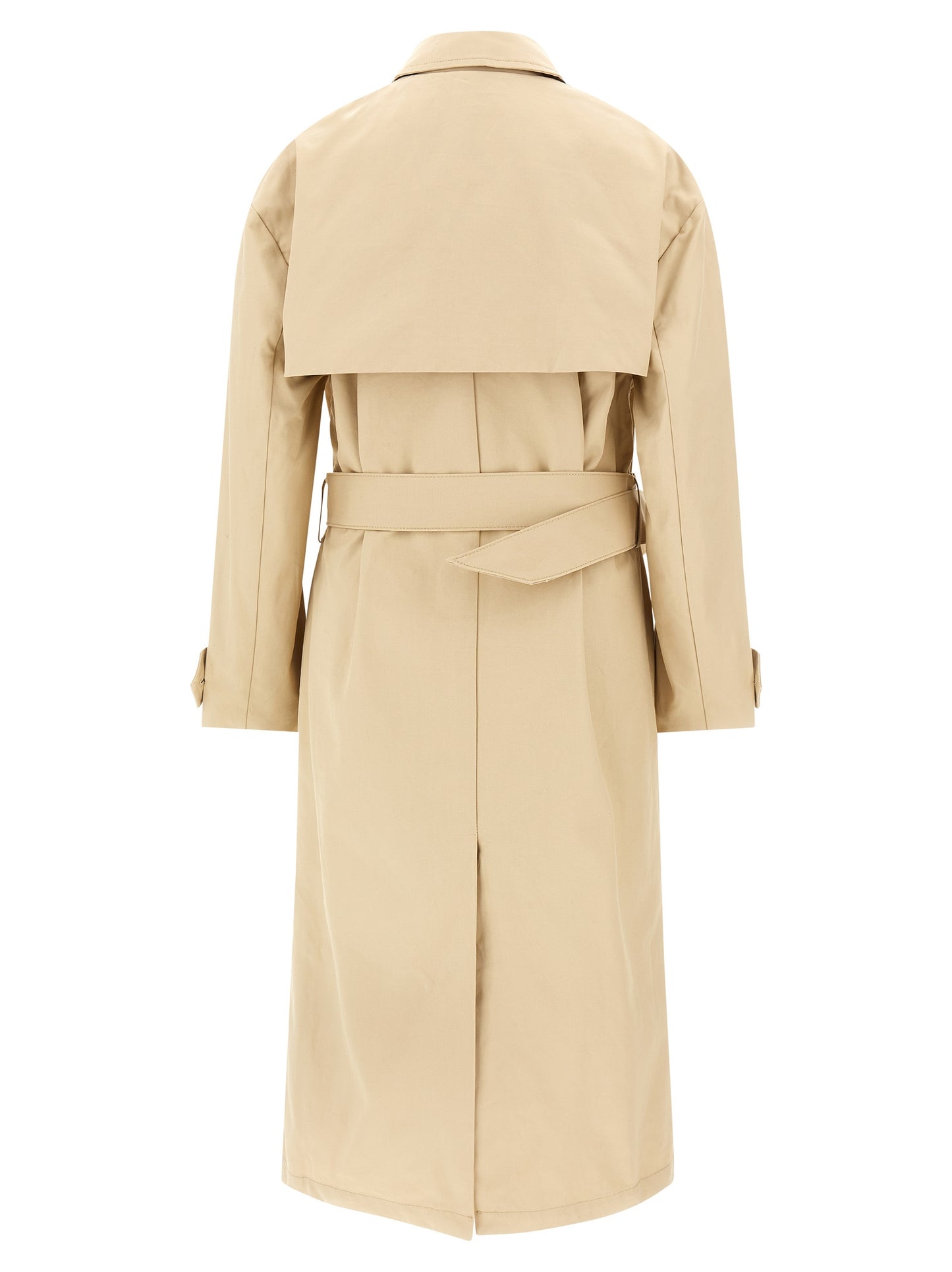 Entire Studios Beige Cotton Coat