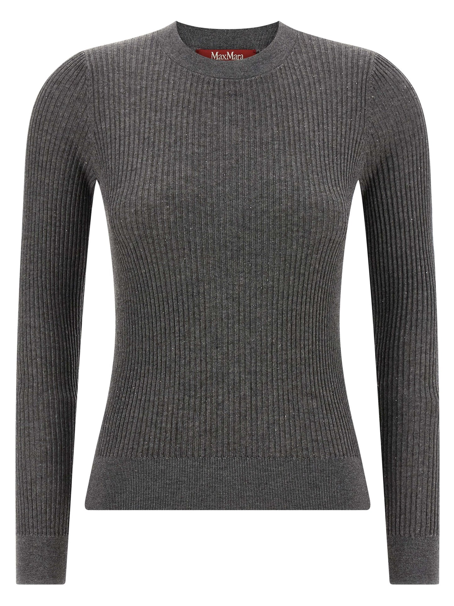 Max Mara Gray Silk Cardigan