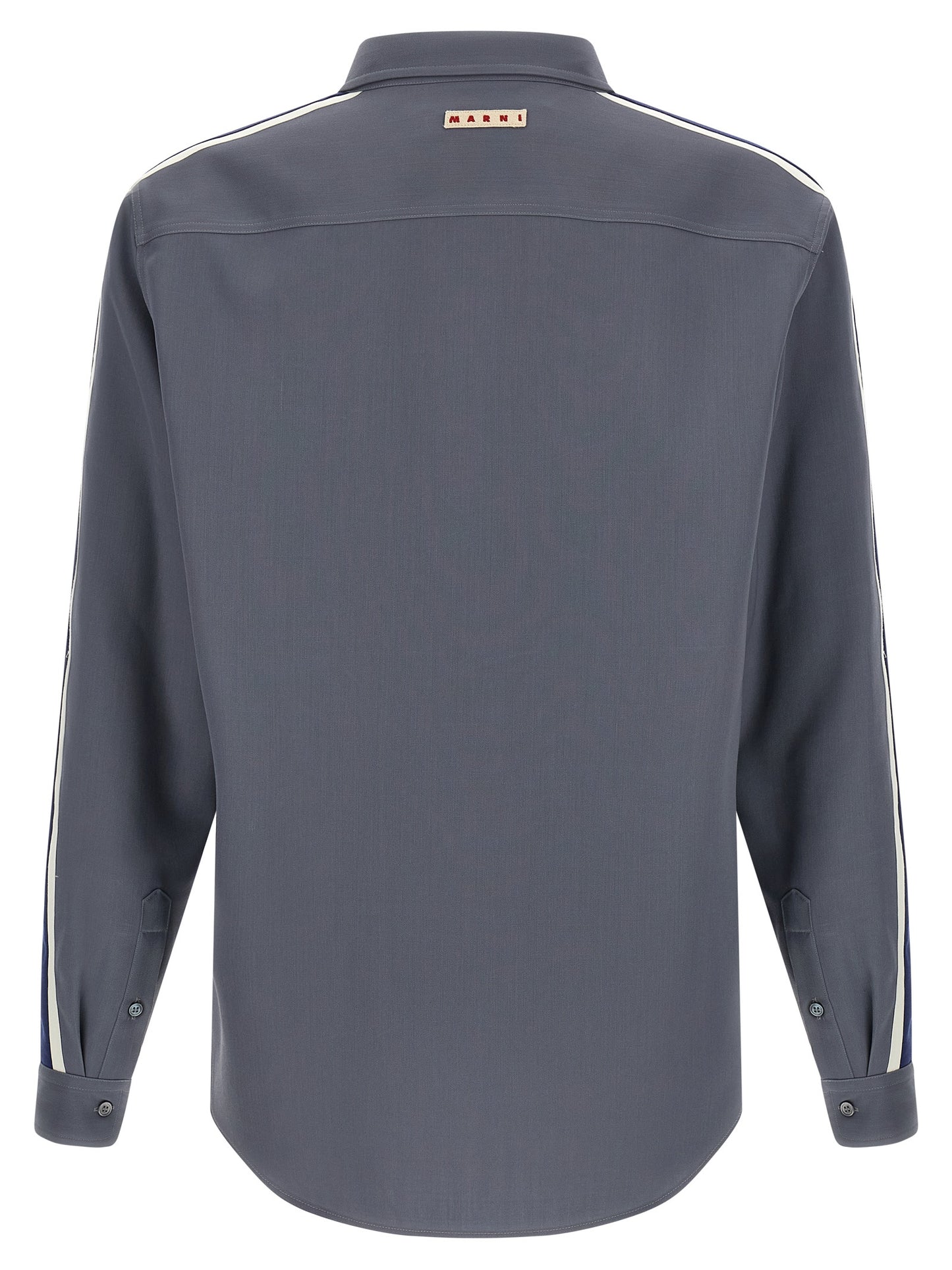 Marni Gray Virgin Wool Blouse