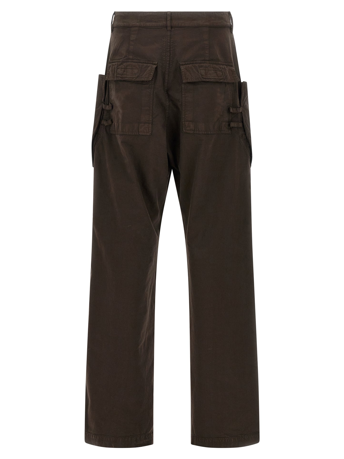 DRKSHDW Brown Cotton Cargo Pants