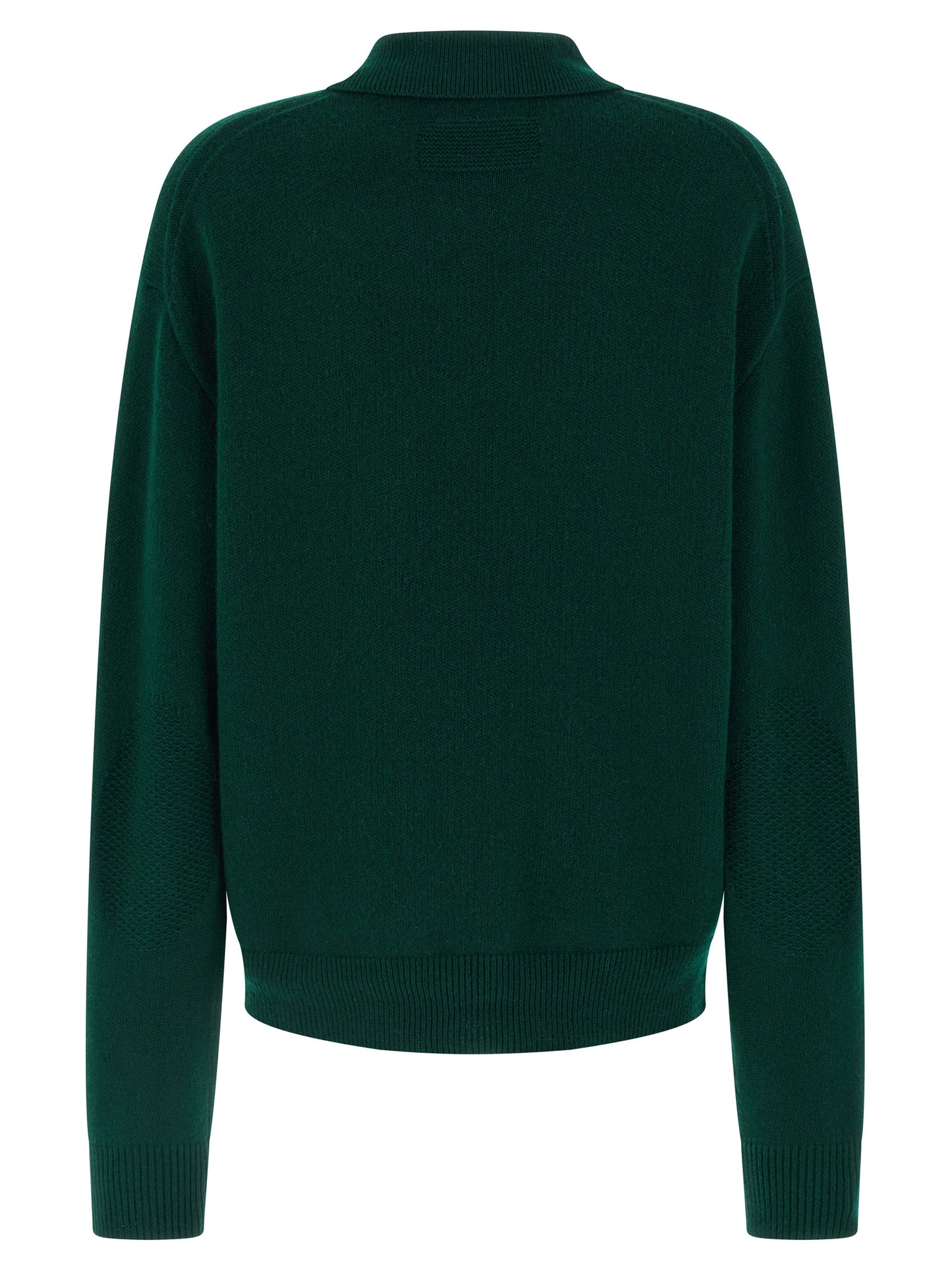 Guest in Residence Bicolor Cashmere Polo Shirt