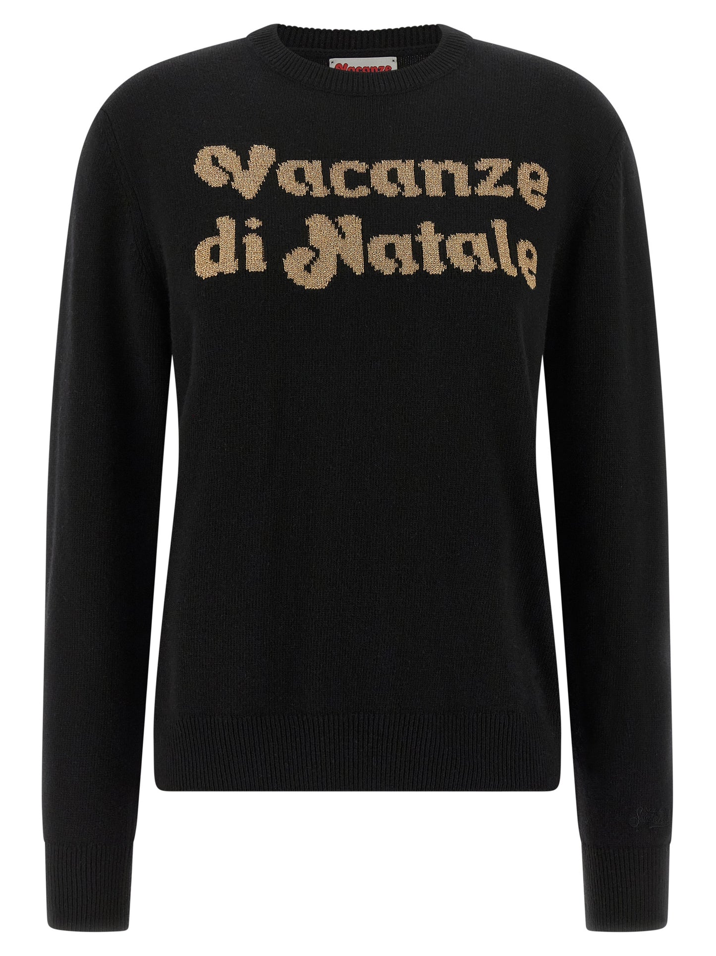 MC2 Saint Barth Black Wool Cardigan