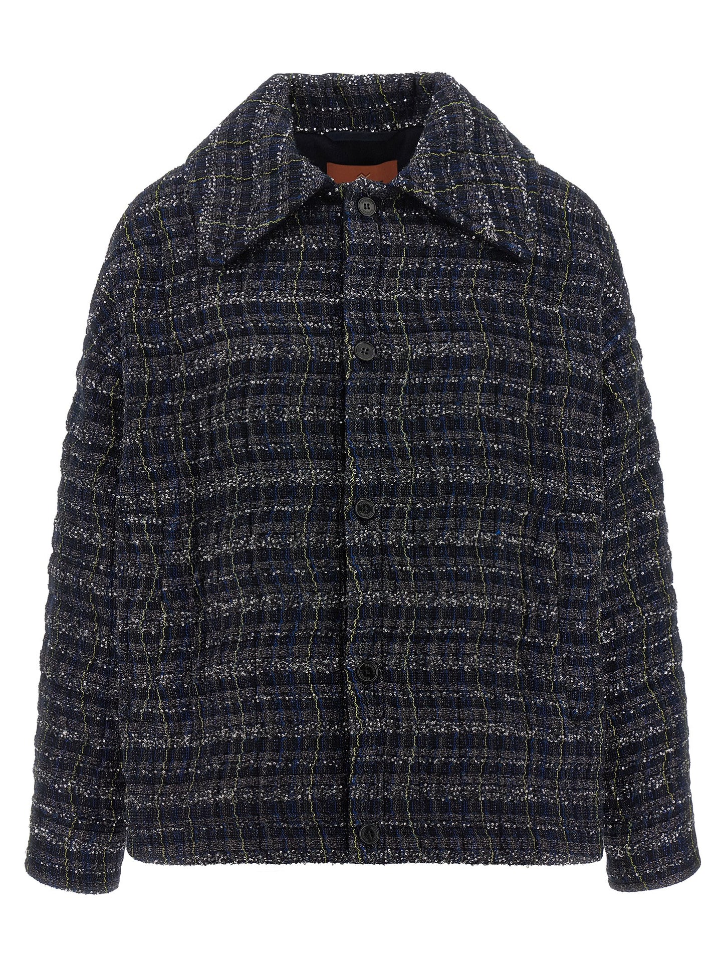 Missoni Blue Viscose Coat
