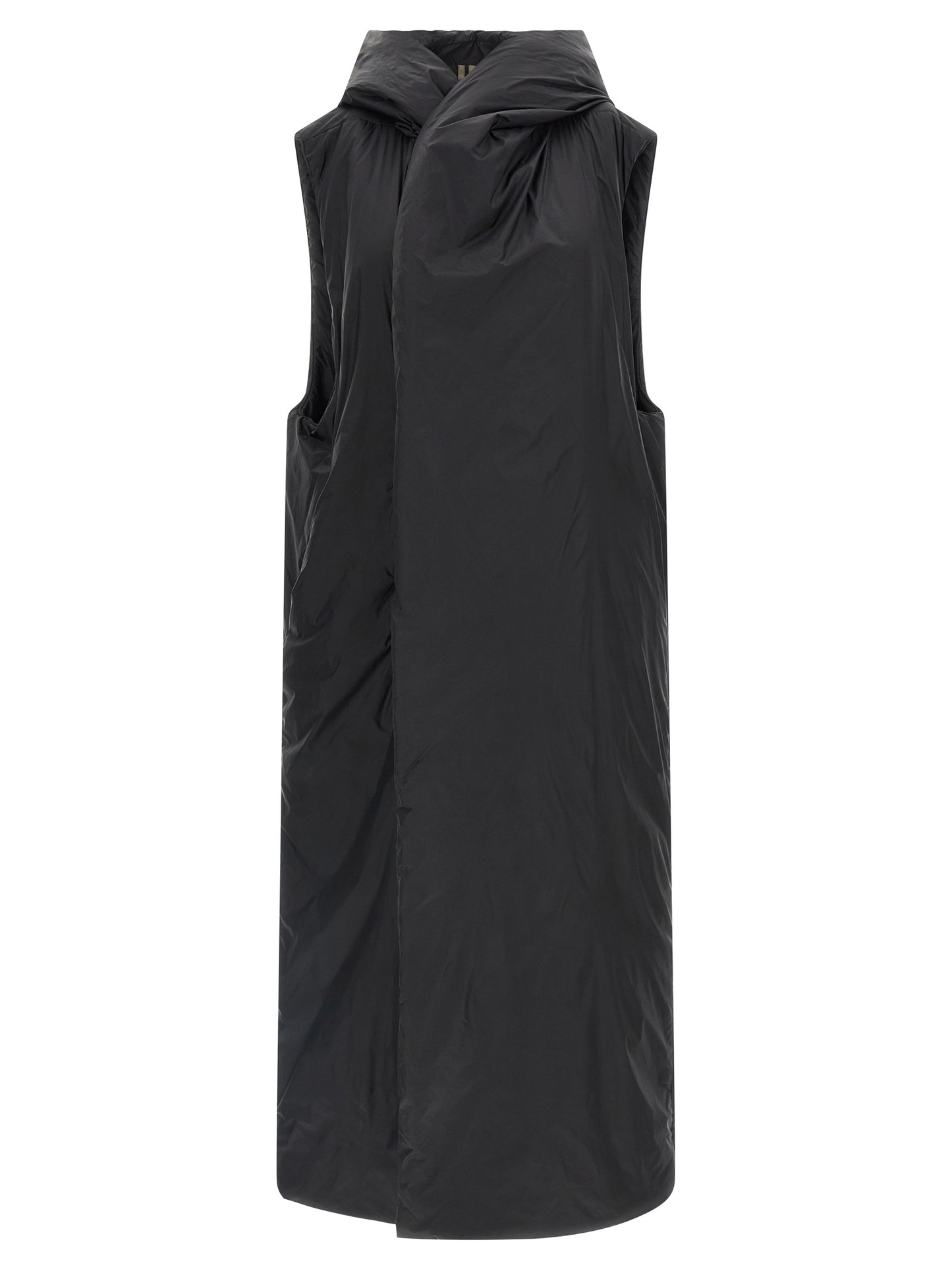 DRKSHDW Black Nylon Sleeveless Jacket