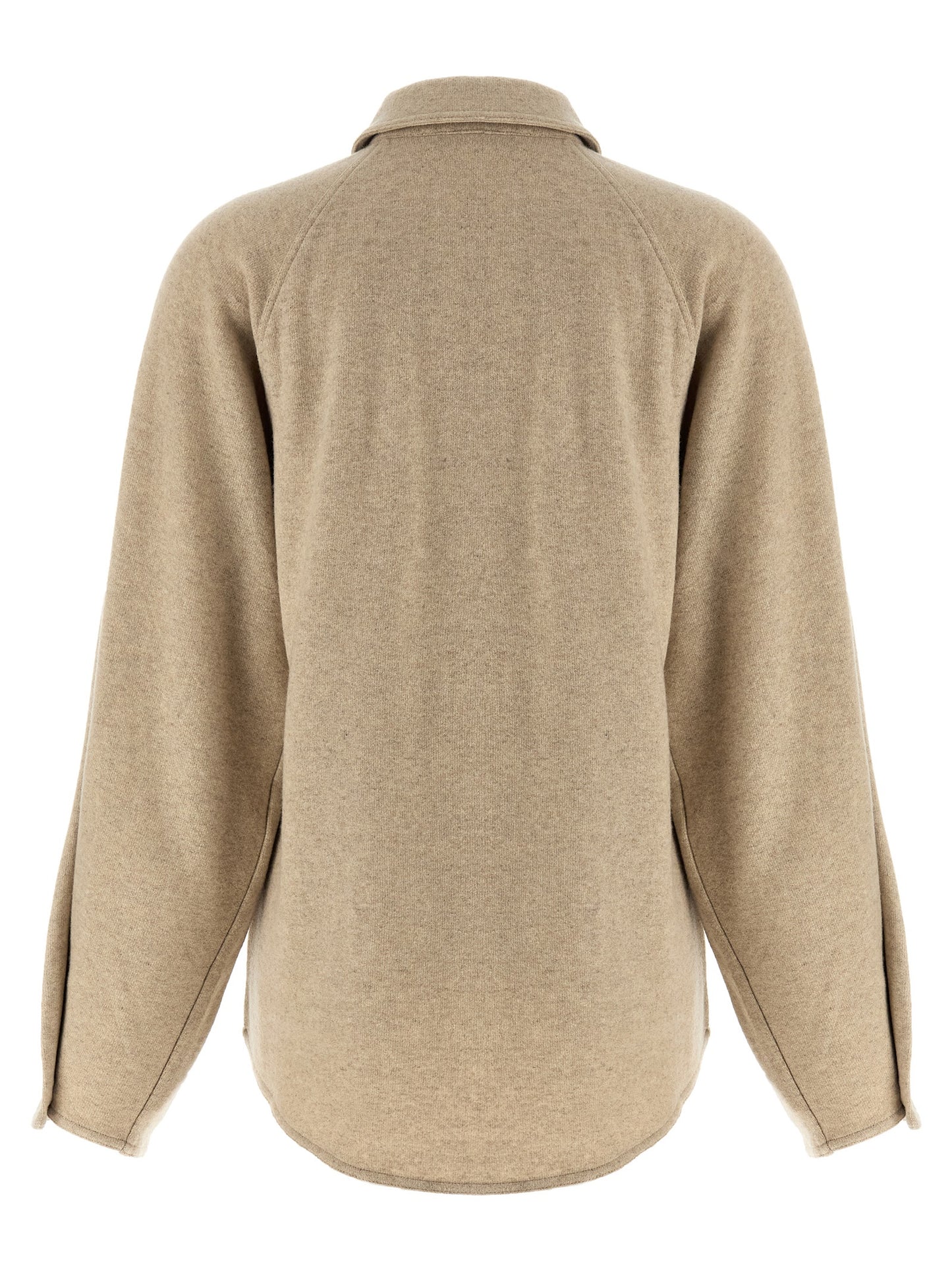 Max Mara Beige Cashmere Blouse