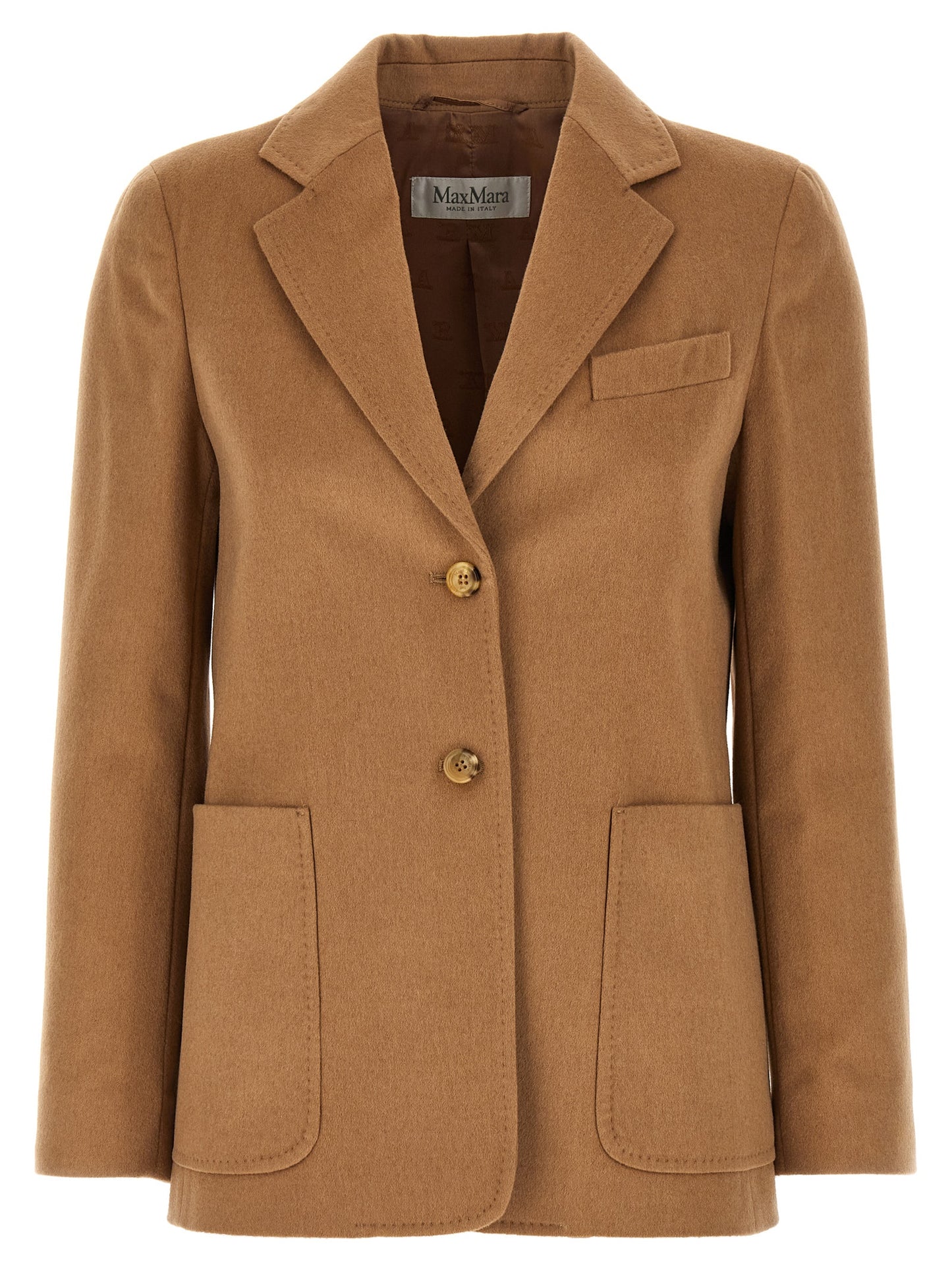 Max Mara Beige Wool Blazer