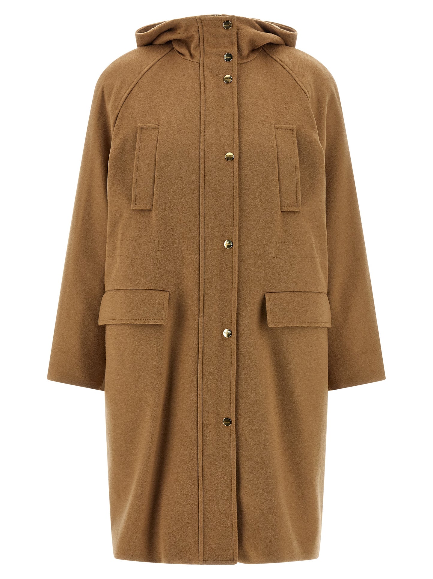 Max Mara Beige Polyamide Parka