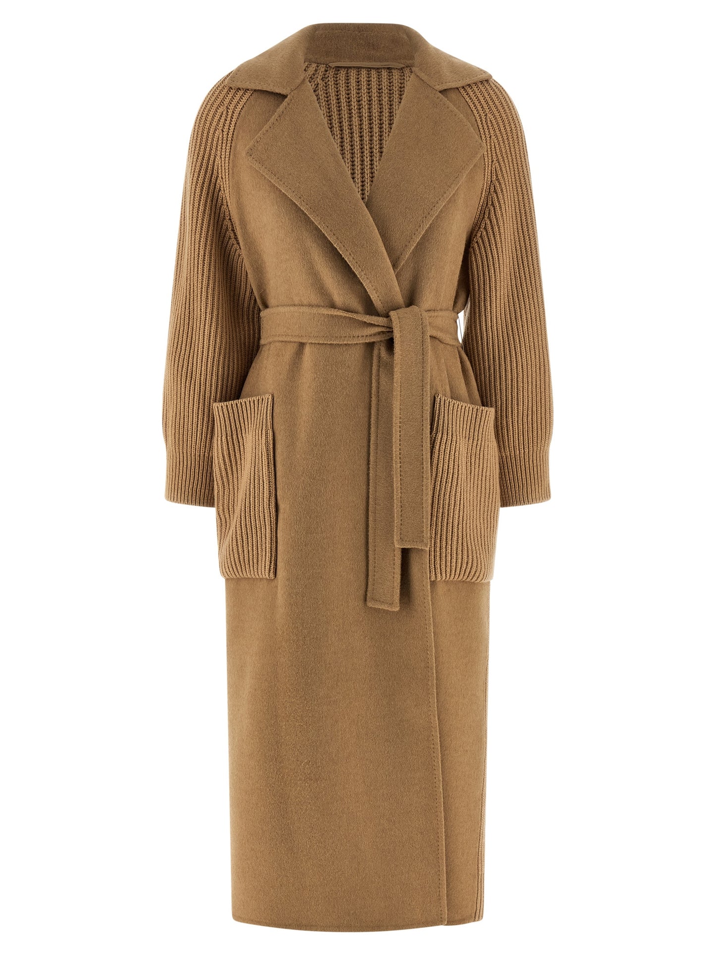 Max Mara Beige Wool Coat
