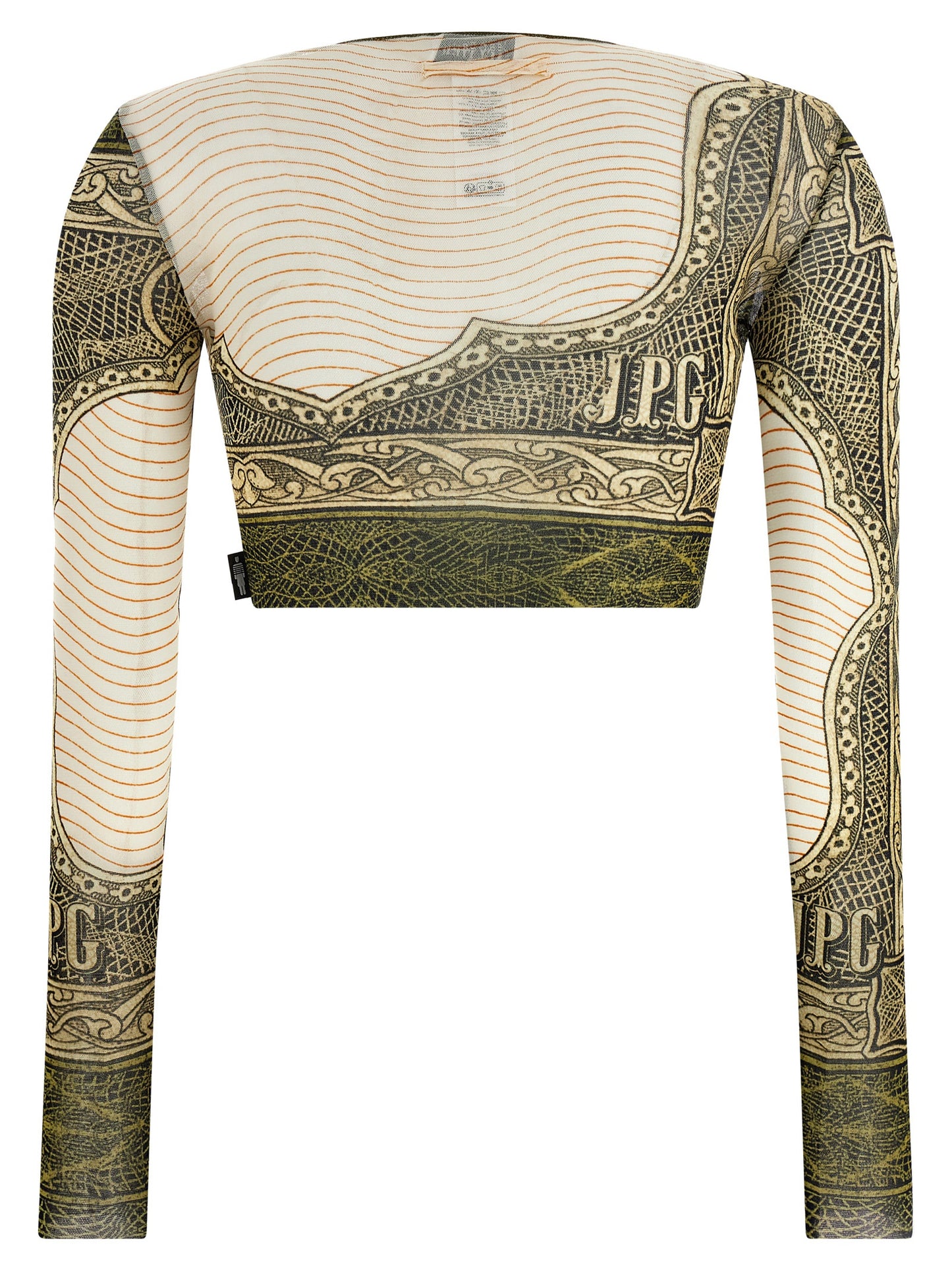 Jean Paul Gaultier Multicolor Polyamide Long Sleeve T-Shirt