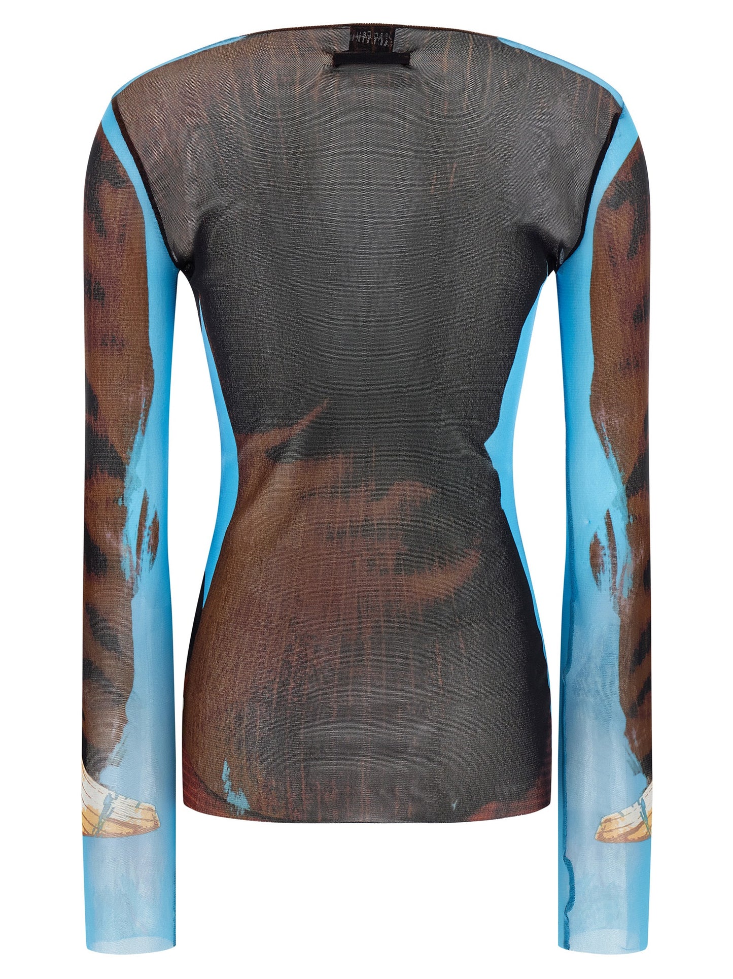 Jean Paul Gaultier Multicolor Polyamide Dress Shirt