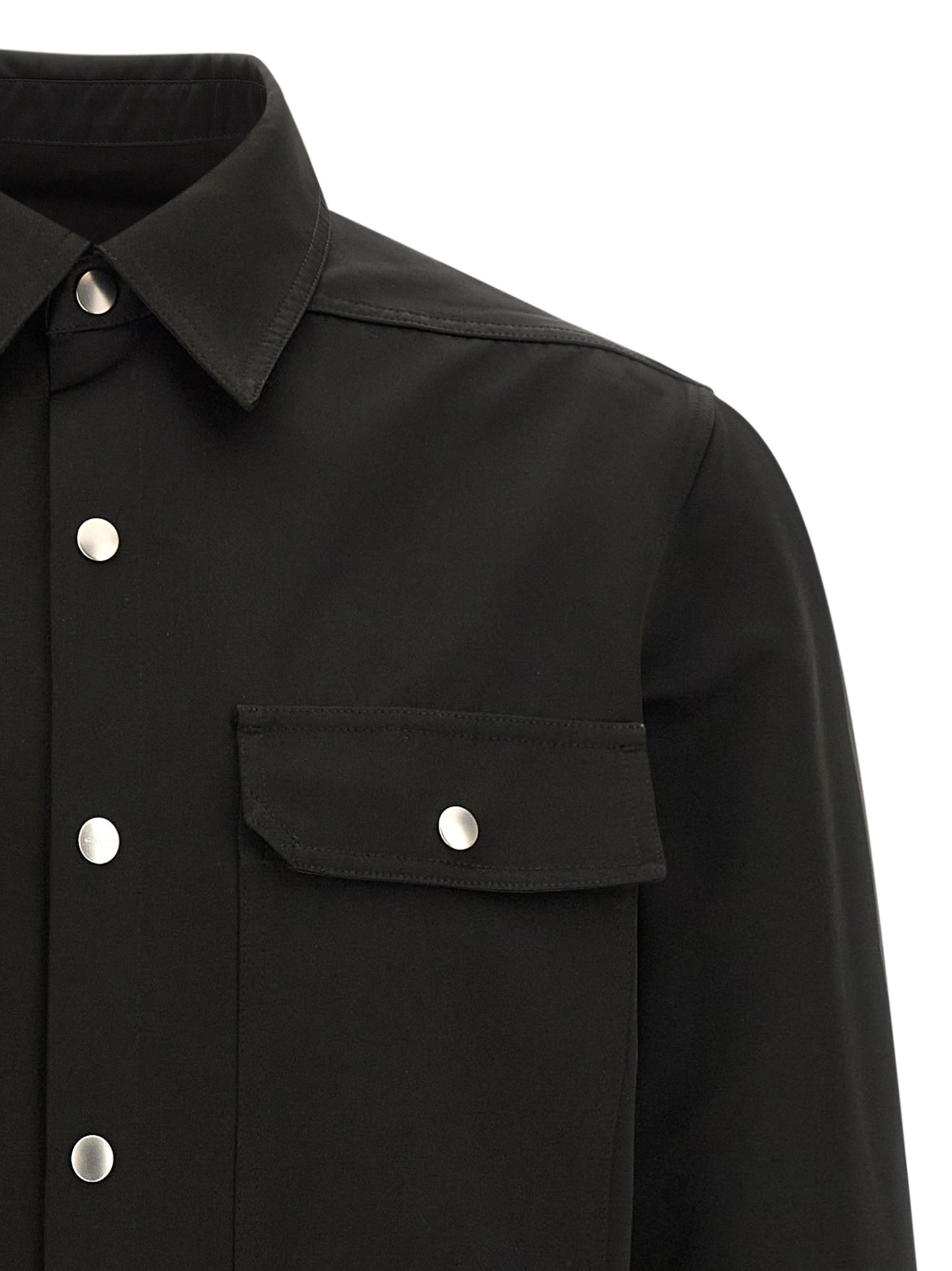 Rick Owens Black Polyester Blouse