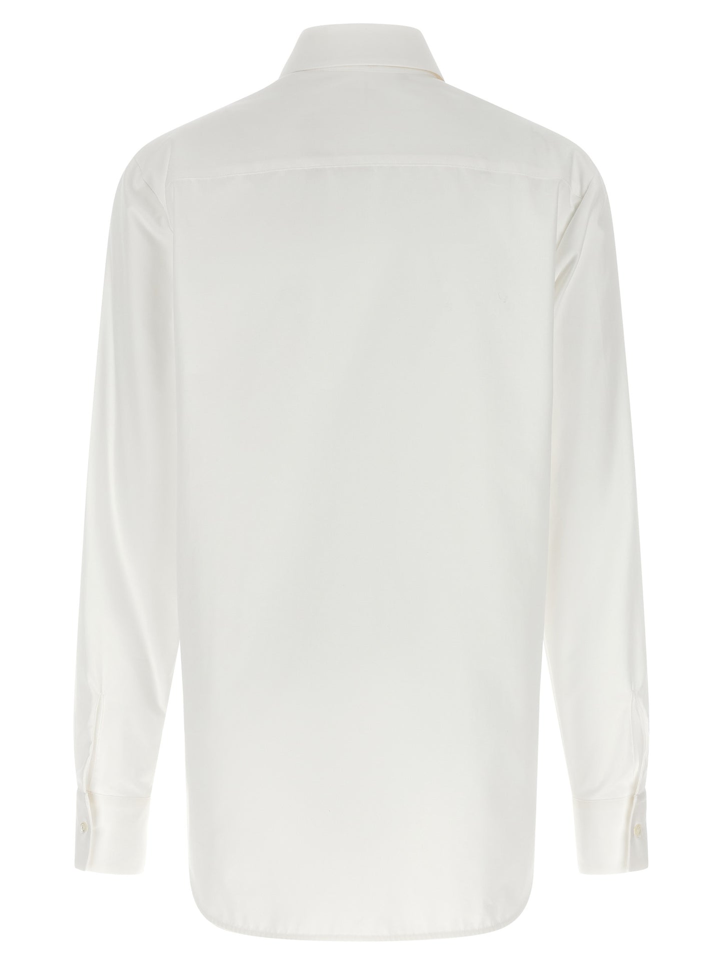 Ermanno Scervino White Cotton Blouse