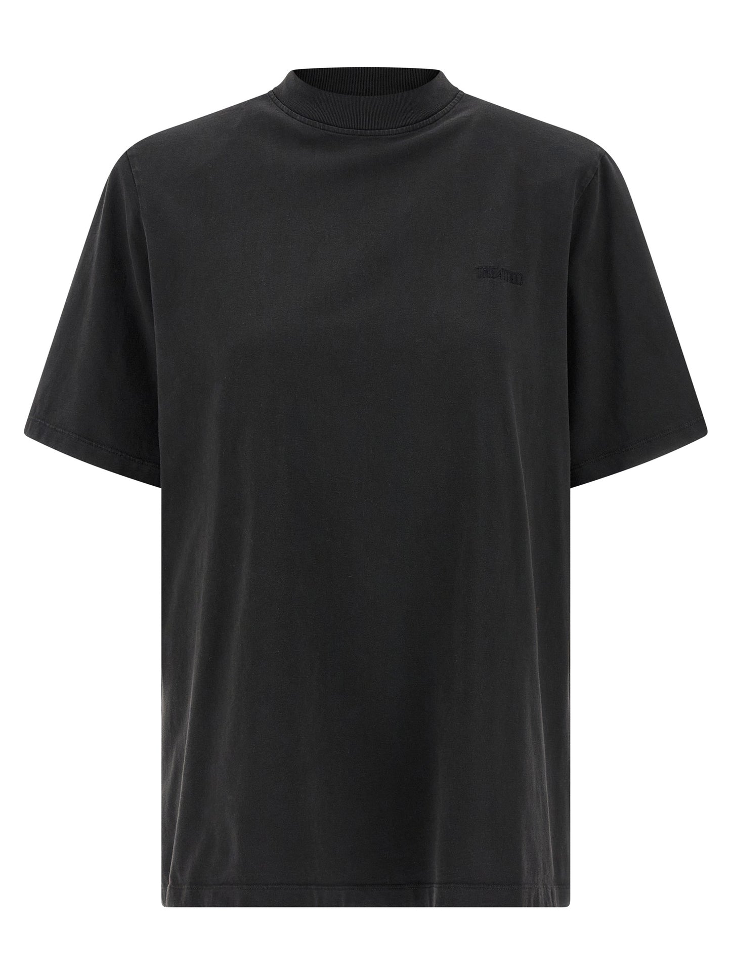 The Attico Black Cotton T-Shirt