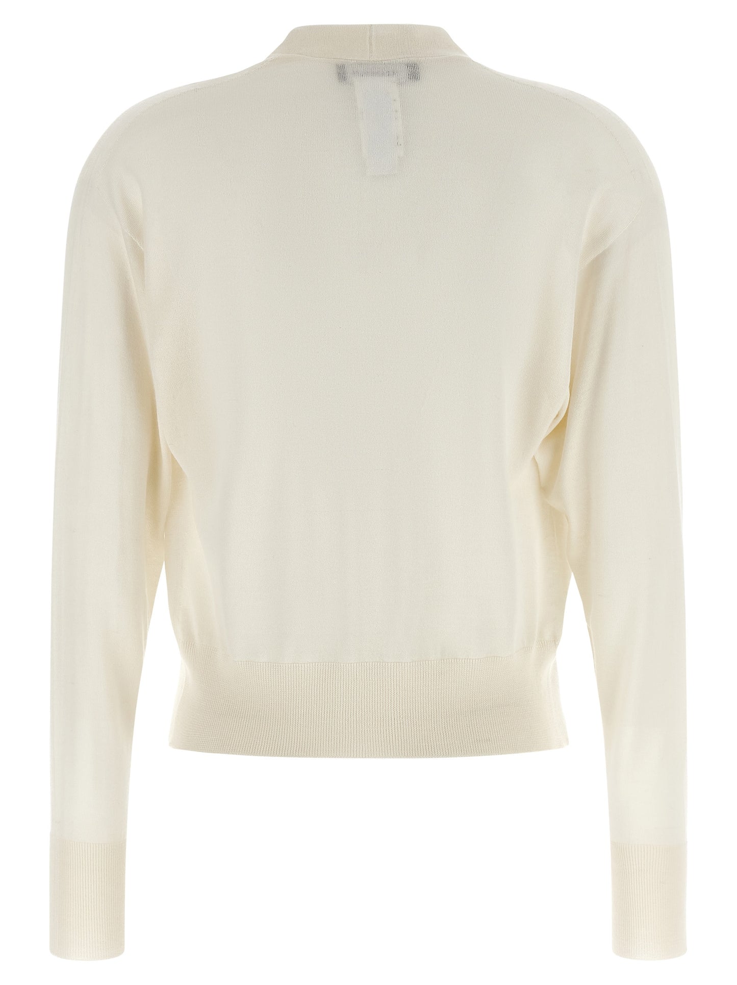 Fabiana Filippi White Cashmere Cardigan