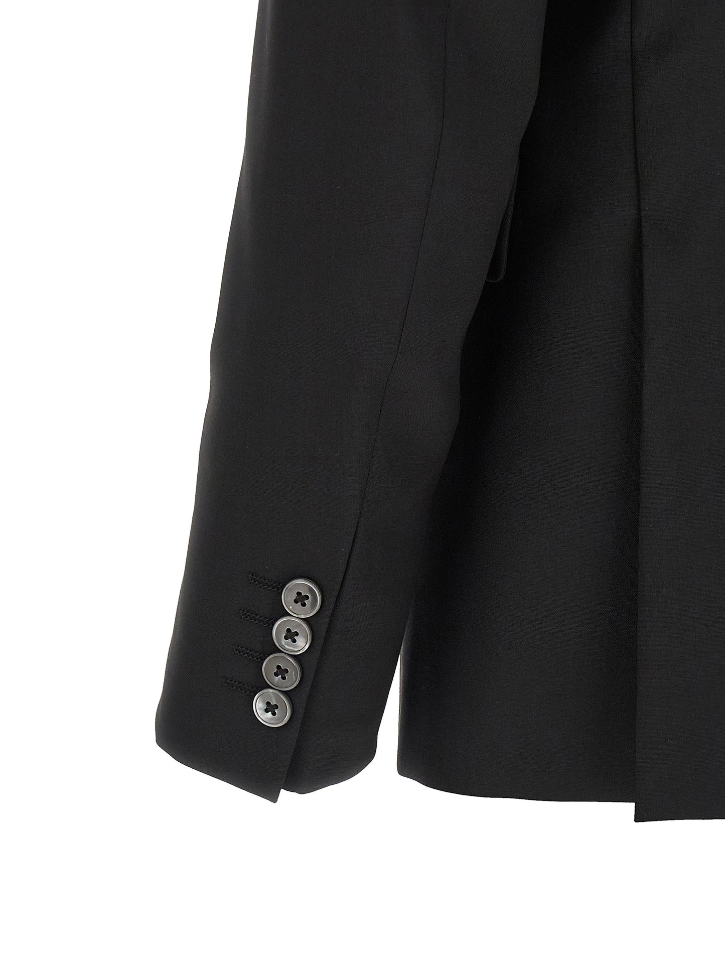 Pal Zileri Black Wool Two-Piece Suit
