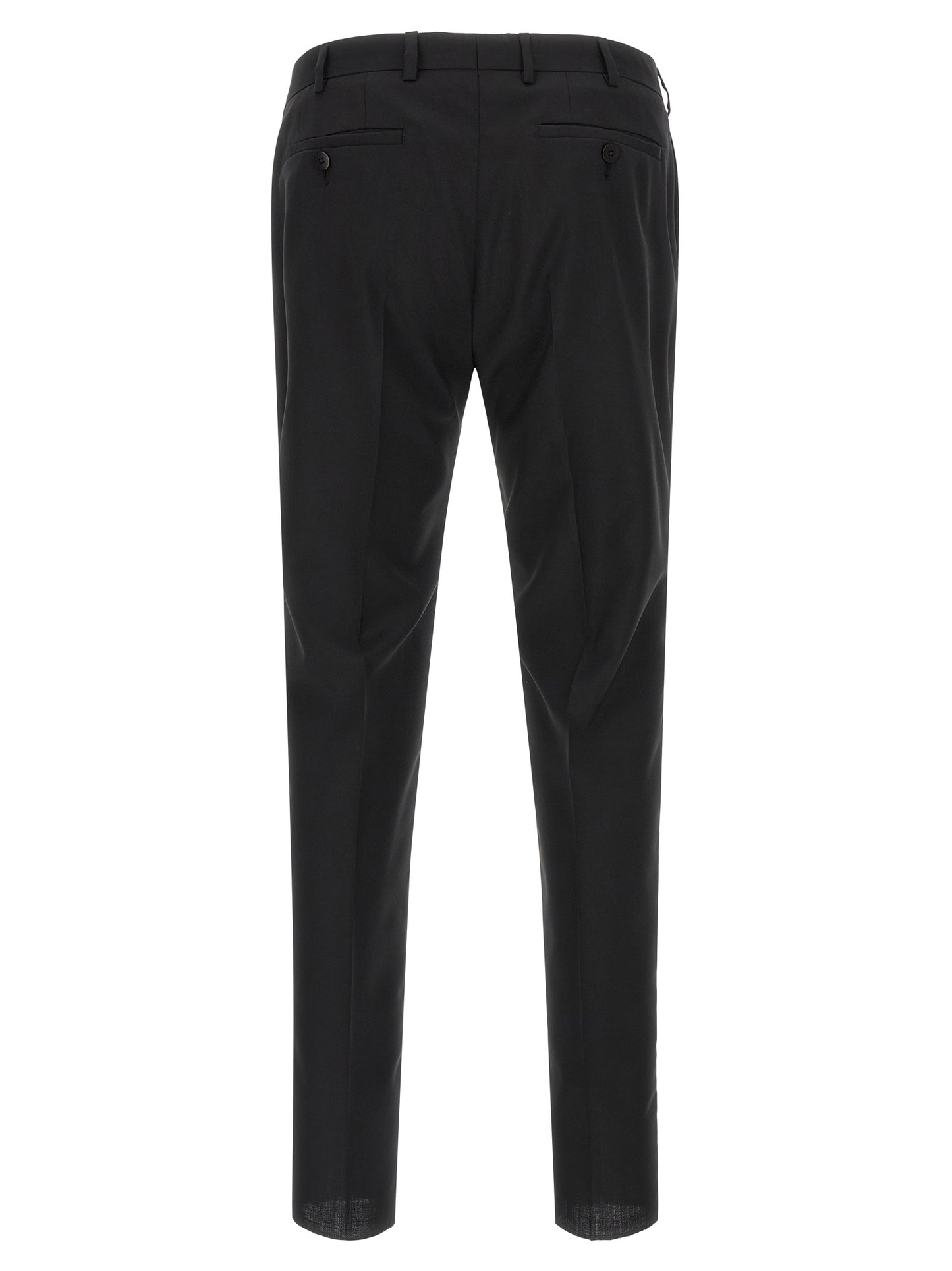 Pal Zileri Black Wool Two-Piece Suit