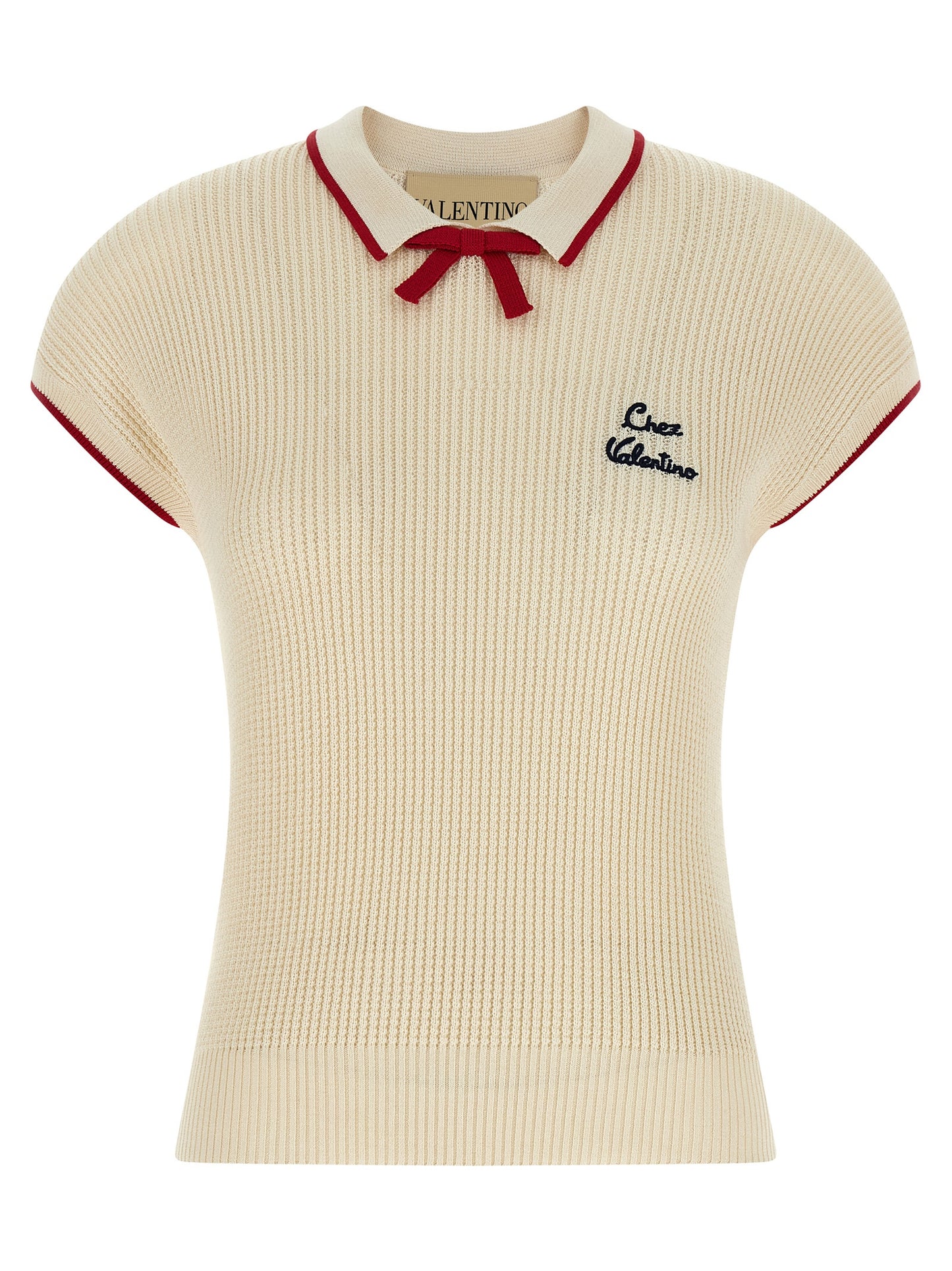 Valentino Garavani Beige Cotton Shortsleeve Shirt