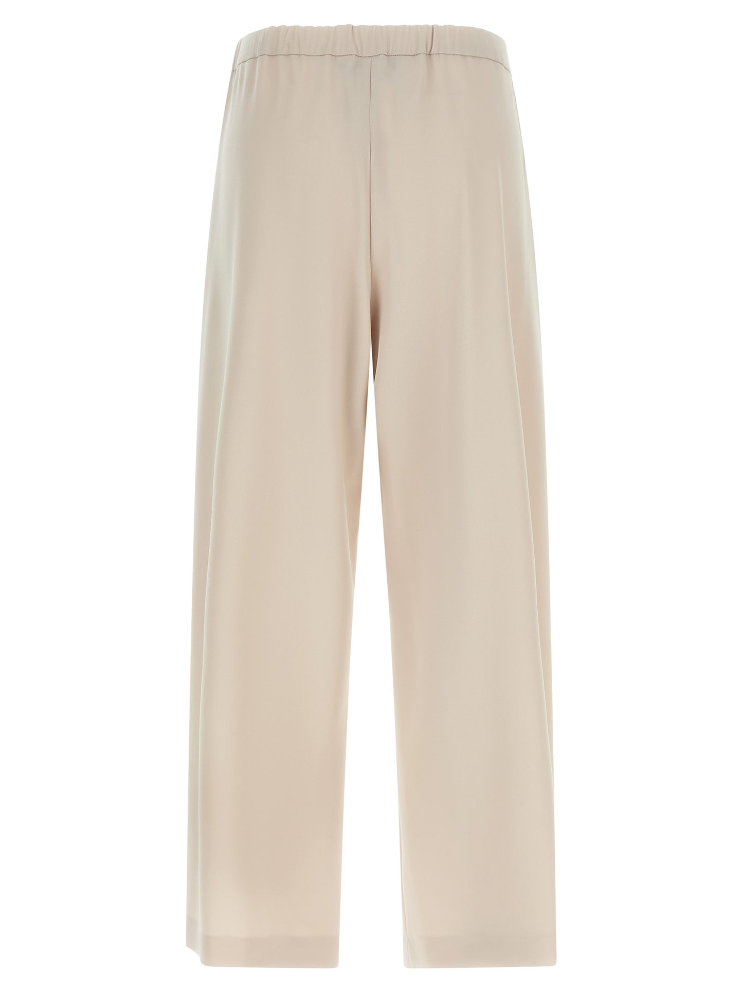 'S Max Mara Beige Virgin Wool Athletic Pants