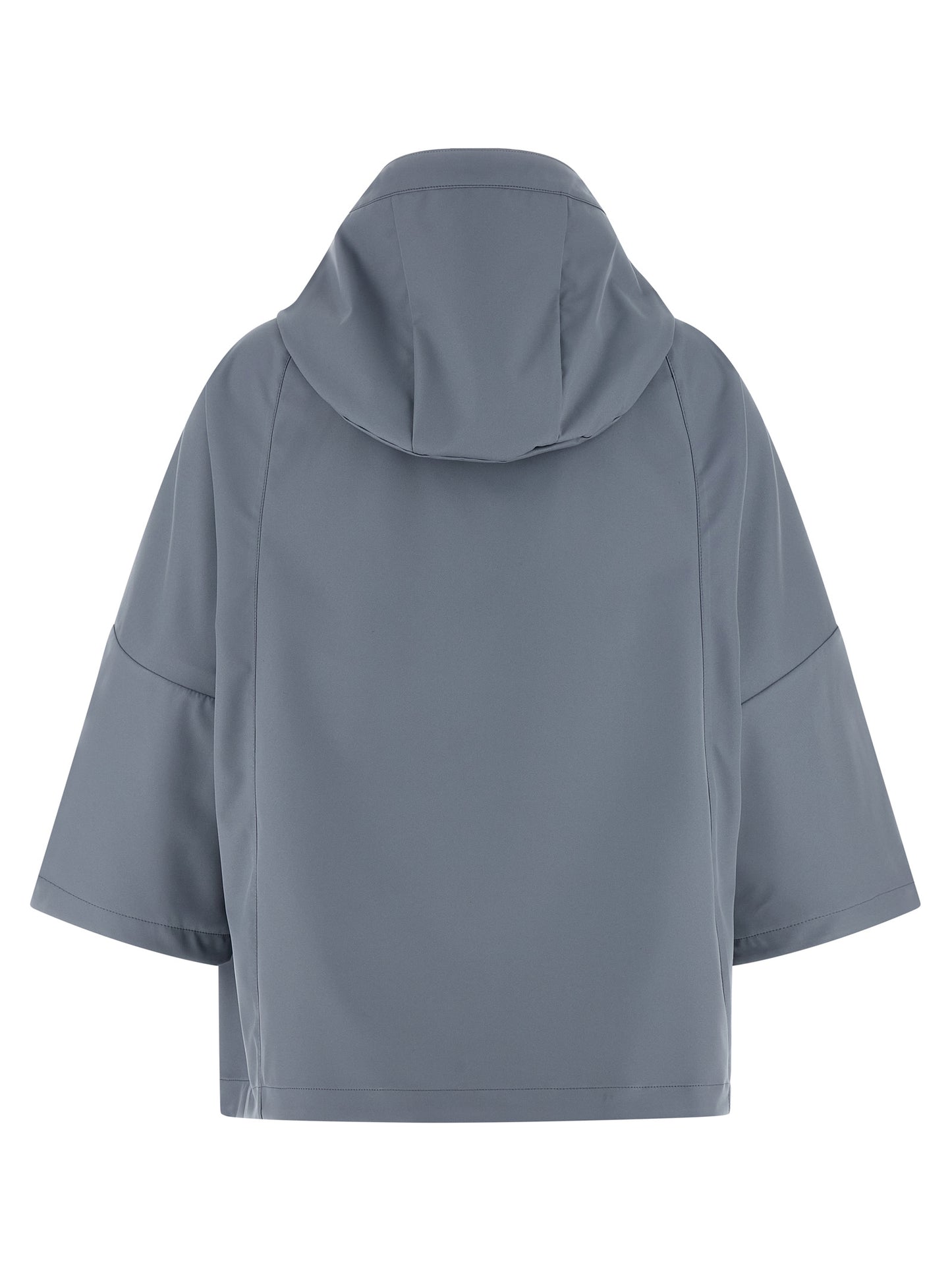 MooRER Blue Polyester Shell Jacket
