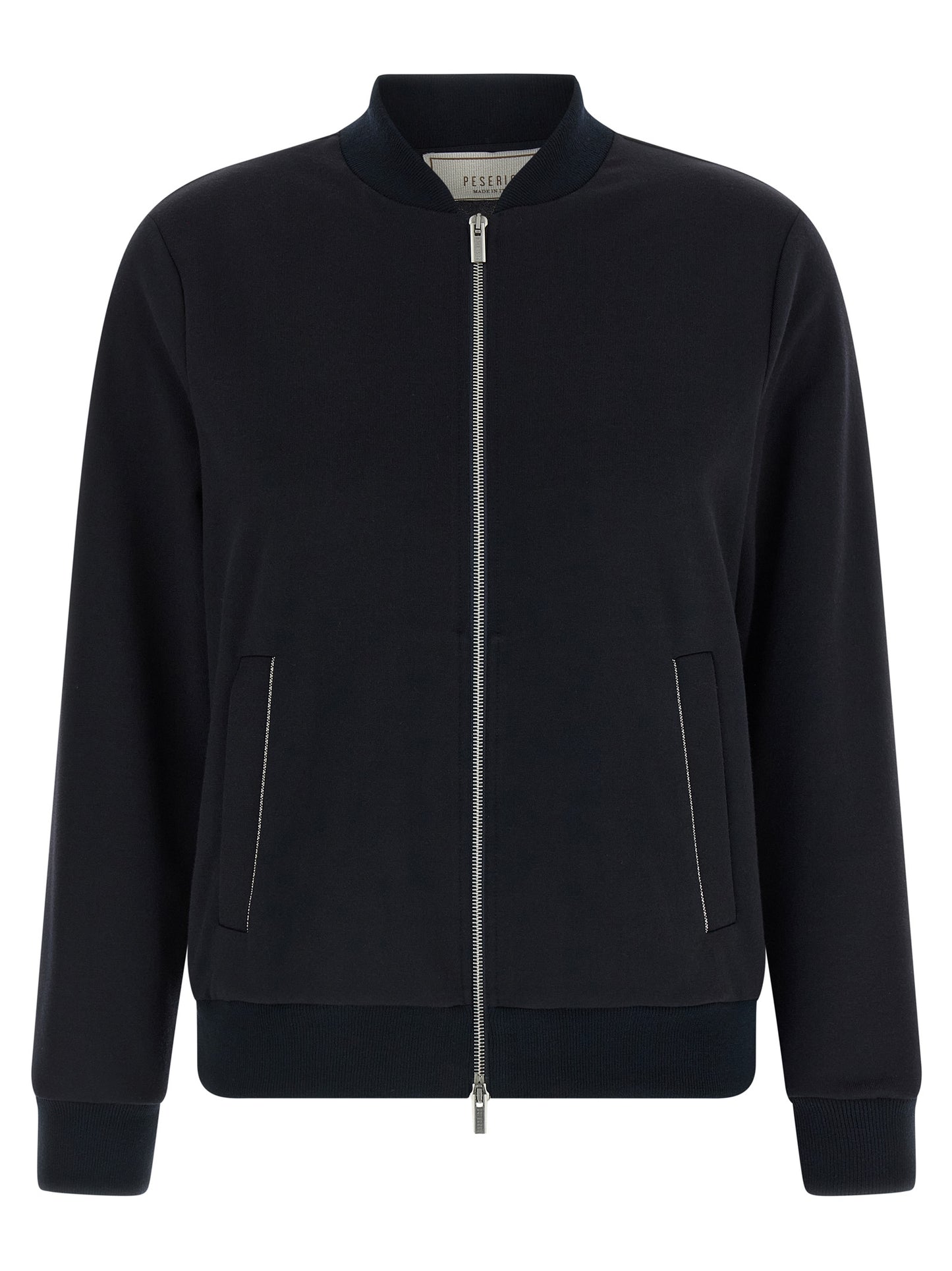Peserico Blue Cotton Bomber