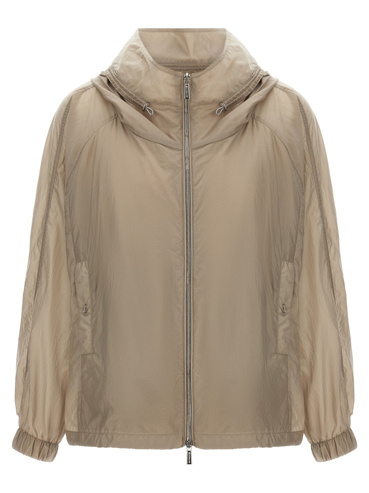 MooRER Beige Polyester Shell Jacket