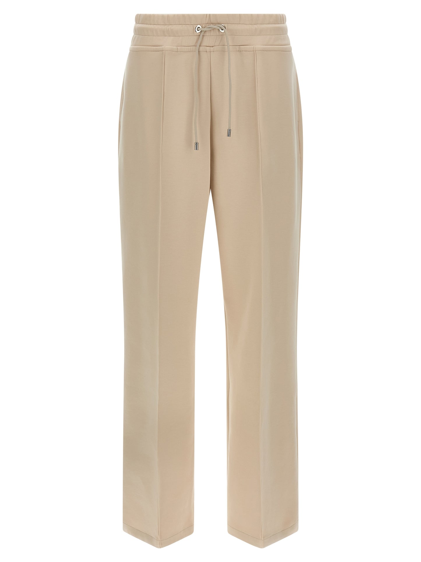 MooRER Beige Cotton Joggers (Workout Pants)