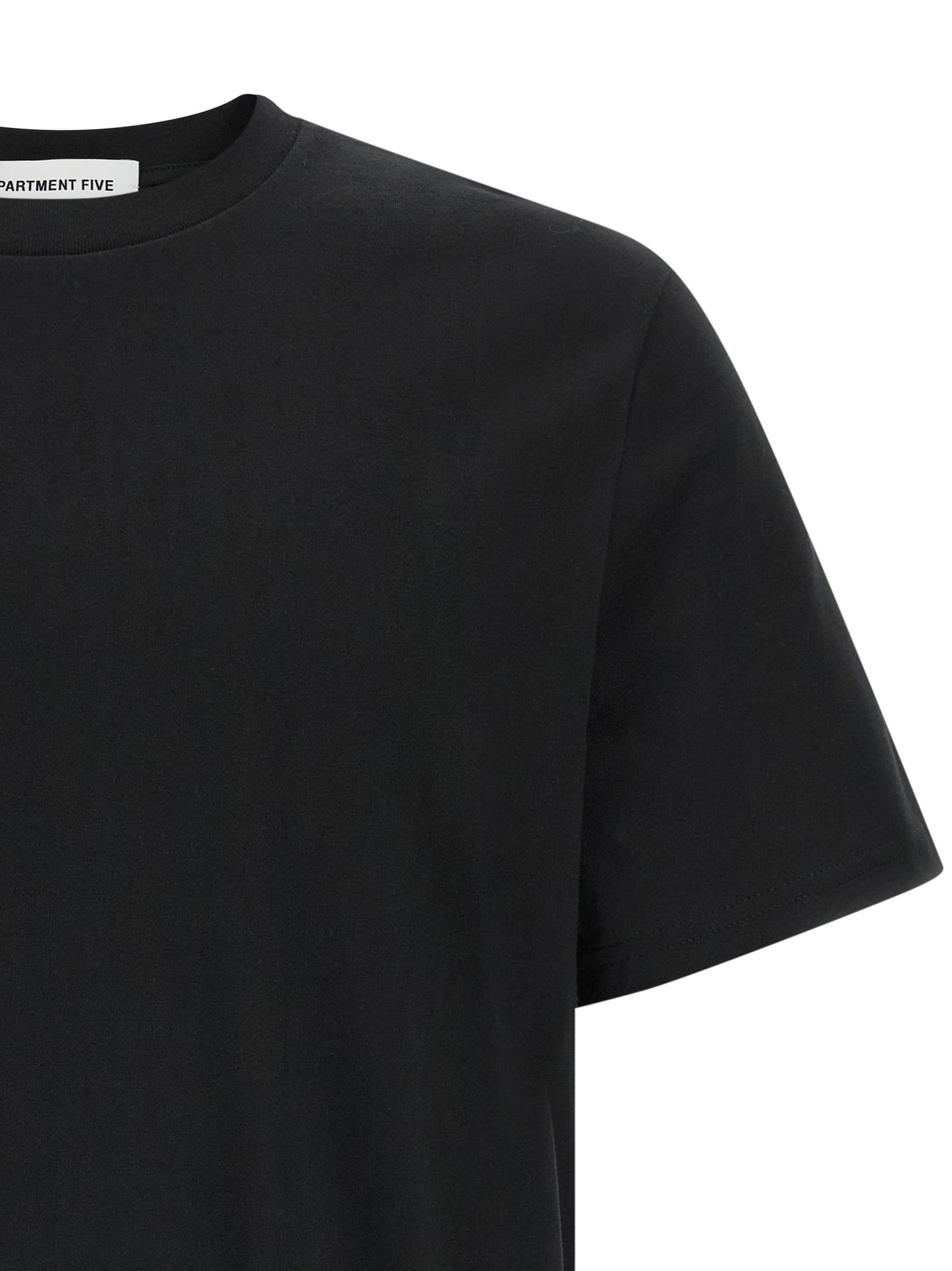 Department 5 Black Organic Cotton T-Shirt