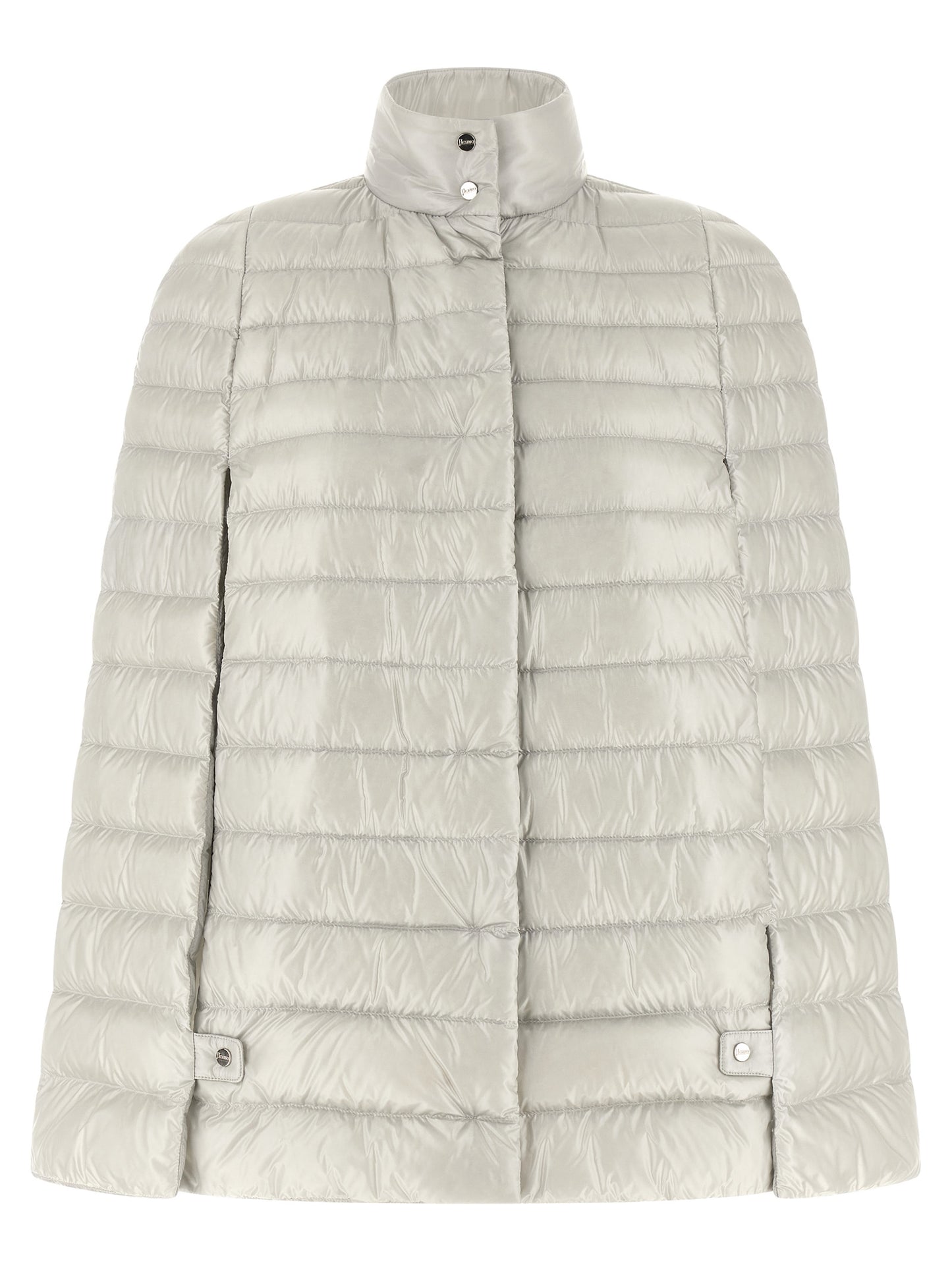Herno Gray Polyamide Full-Length Jacket