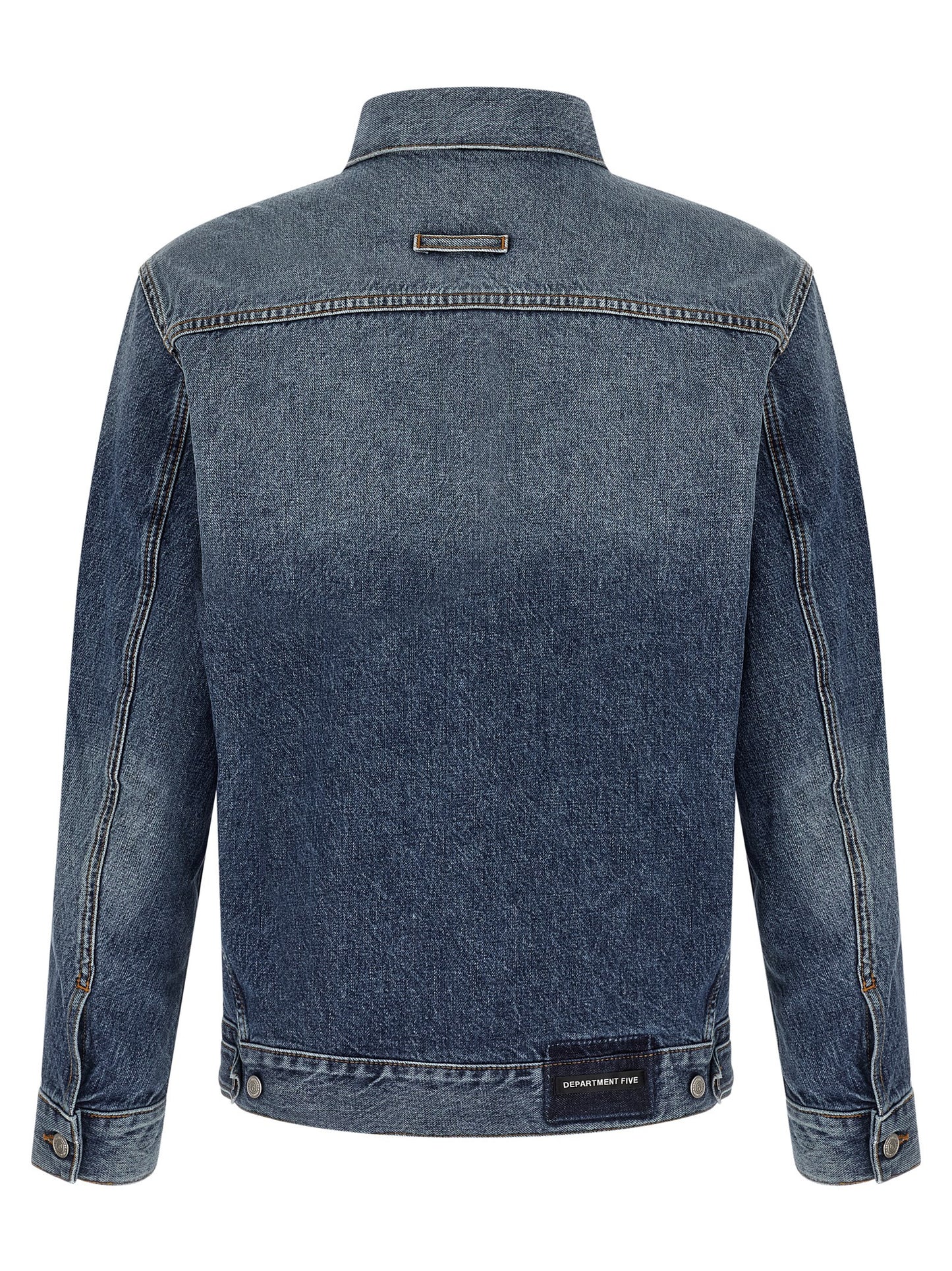 Department 5 Blue Cotton Denim Jacket