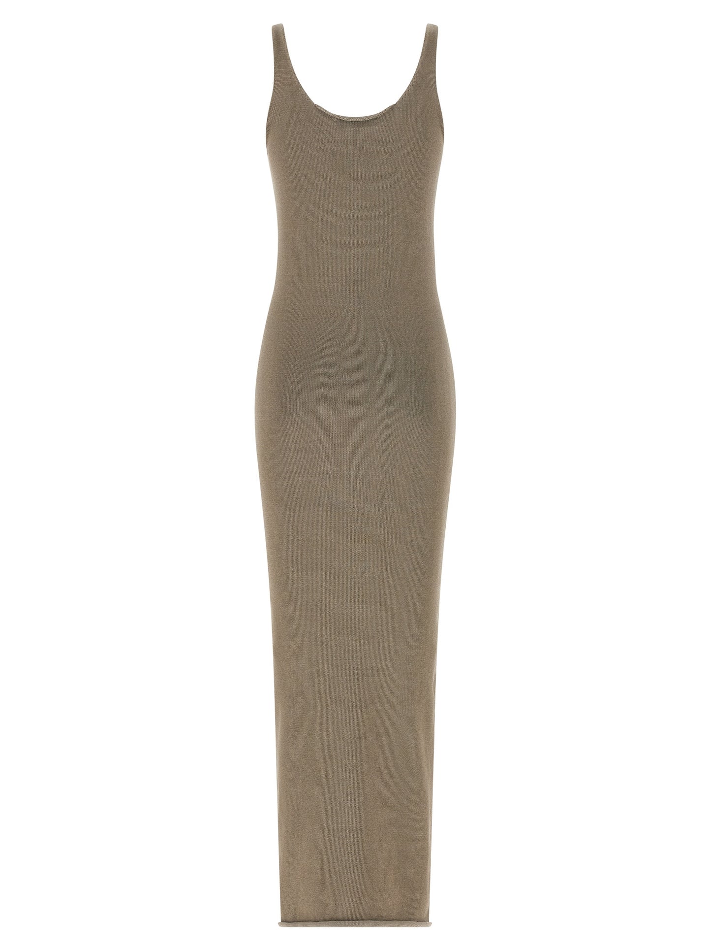 Entire Studios Beige Cotton Midi Dress