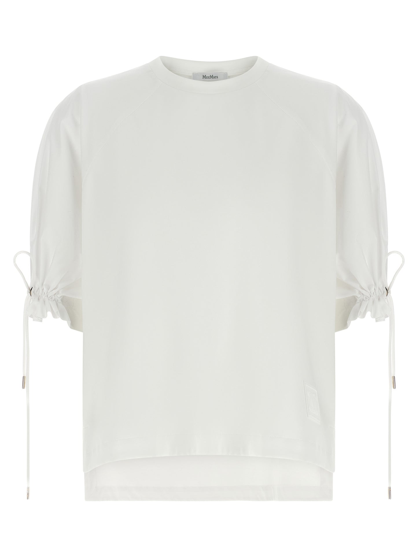 Max Mara White Polyamide T-Shirt