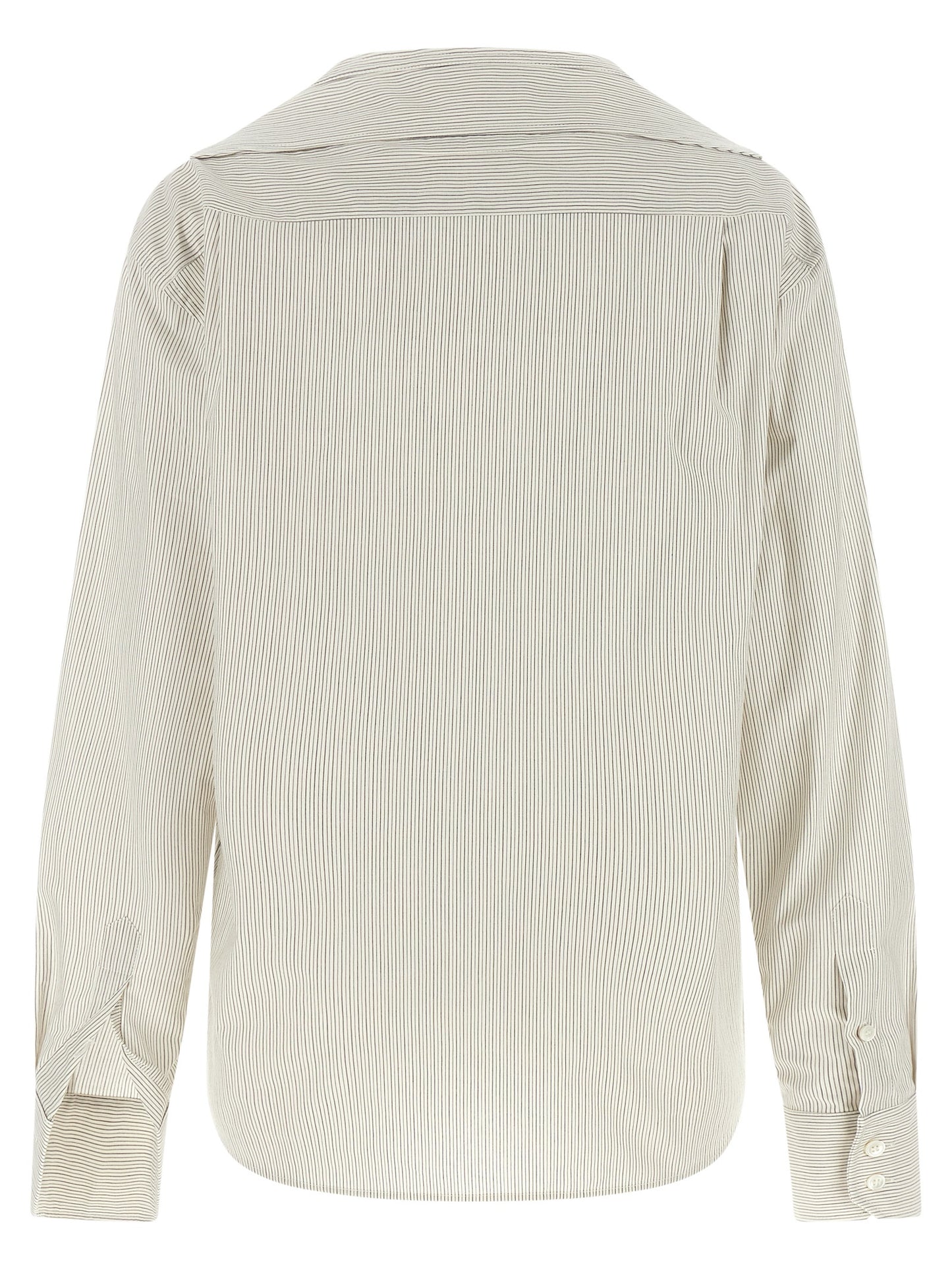 MM6 Maison Margiela Gray Cotton Blouse