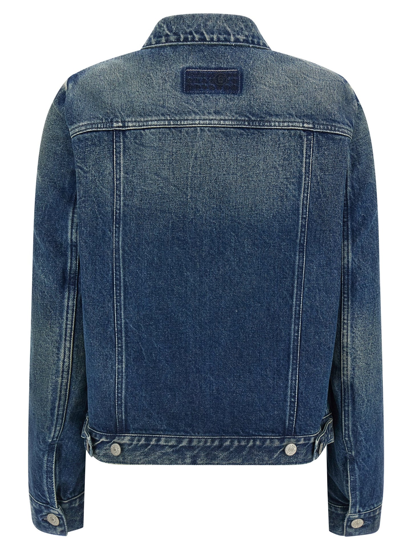 MM6 Maison Margiela Blue Cotton Denim Jacket
