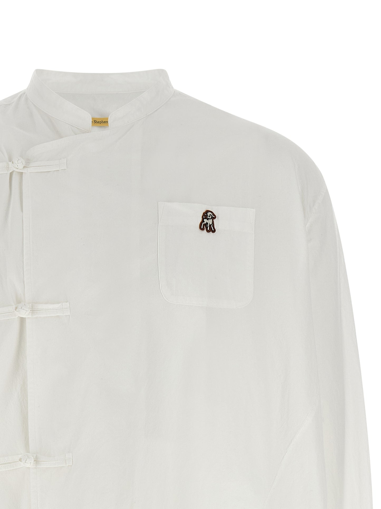 Undercover White Cotton Blouse