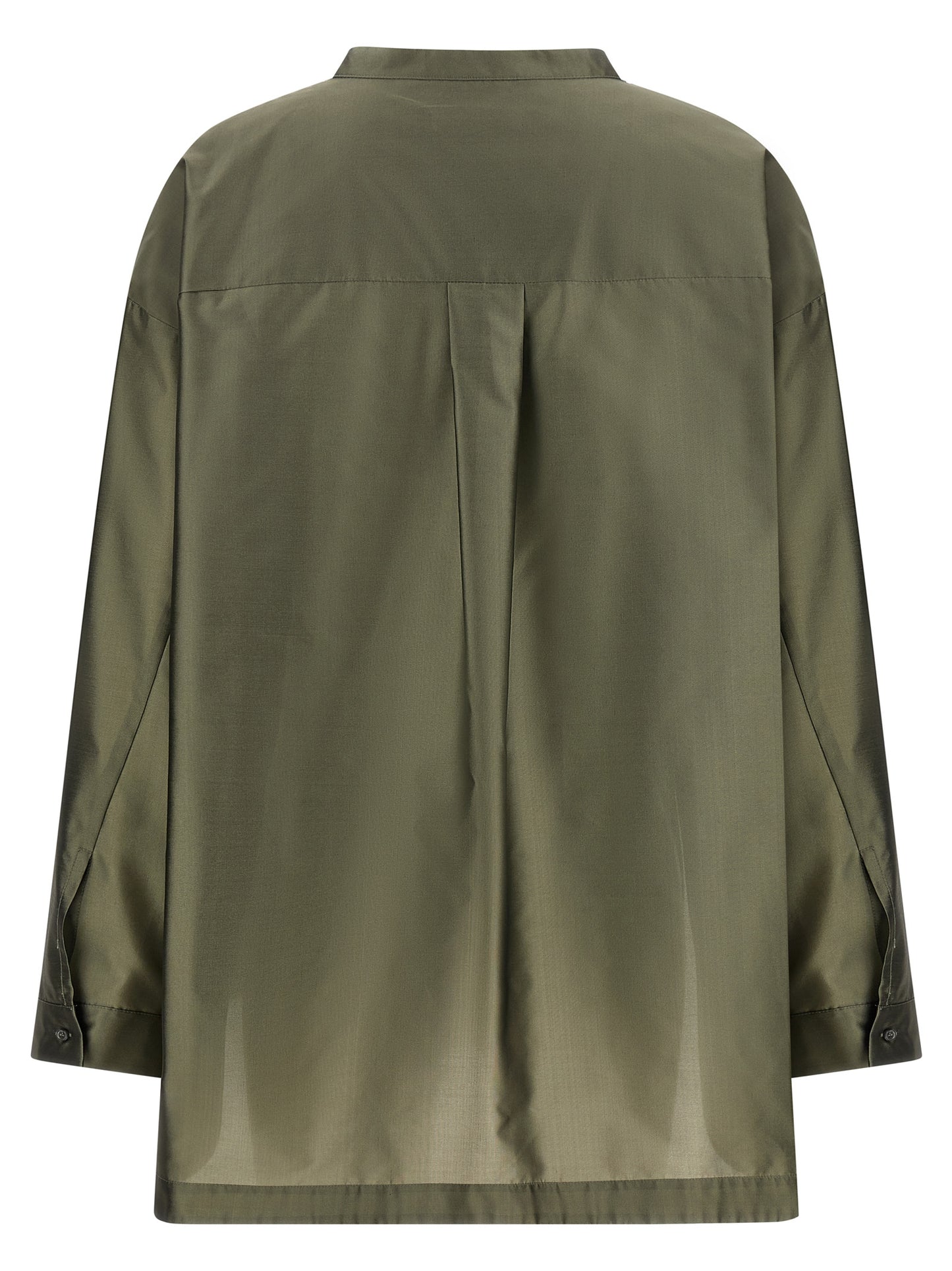 'S Max Mara Bicolor Polyester Blouse