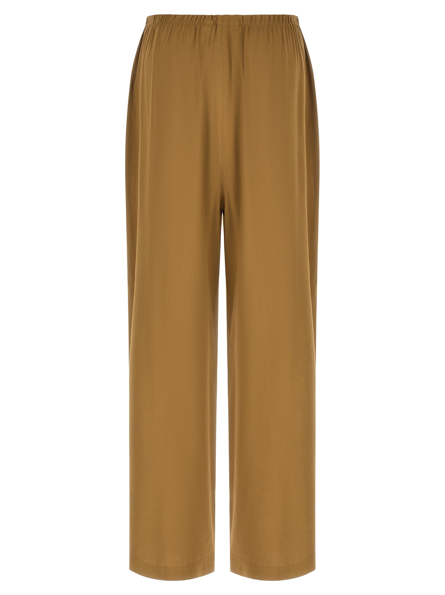 Max Mara Beige Linen Casual Pants