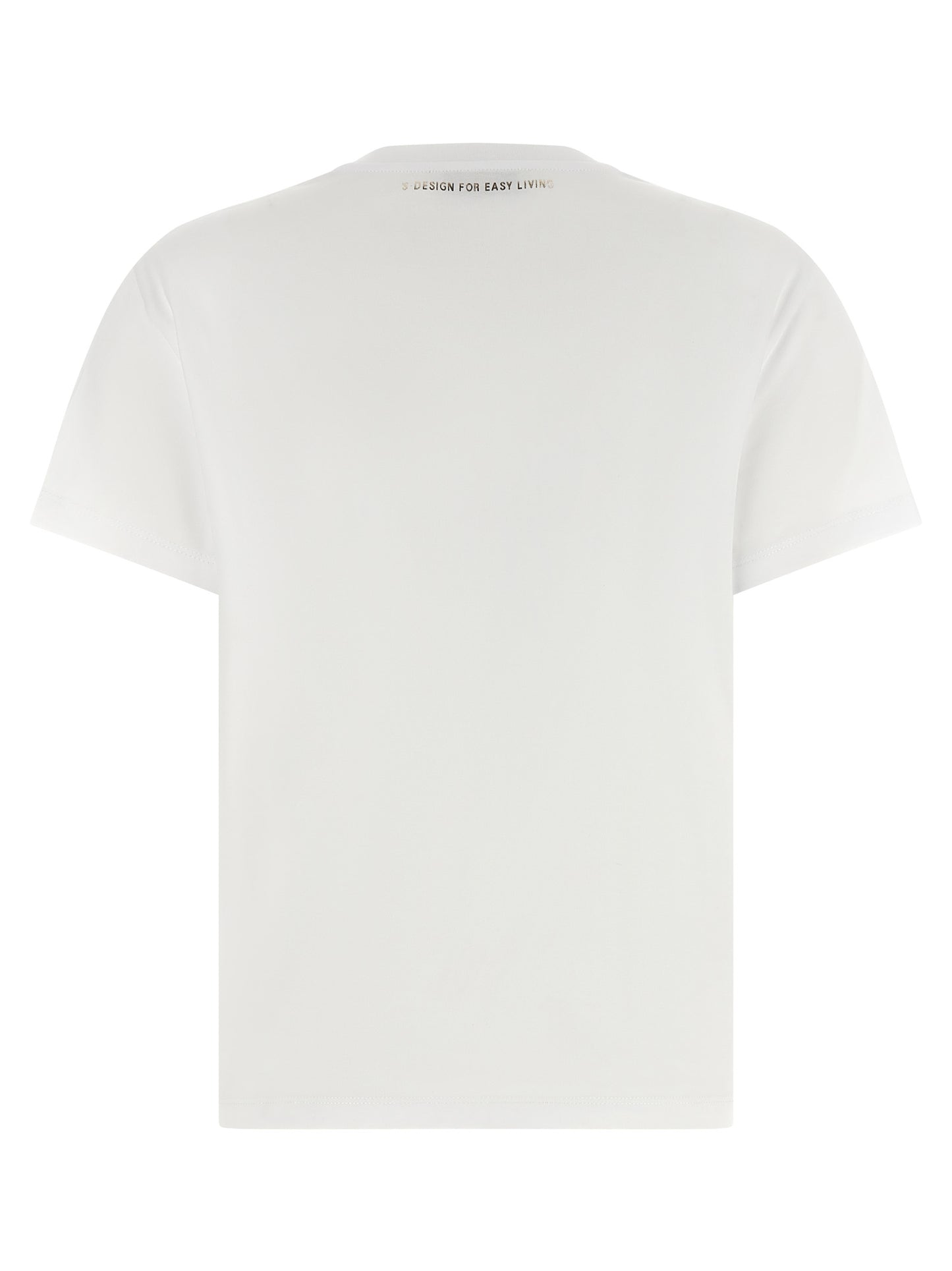 'S Max Mara Gold Cotton T-Shirt