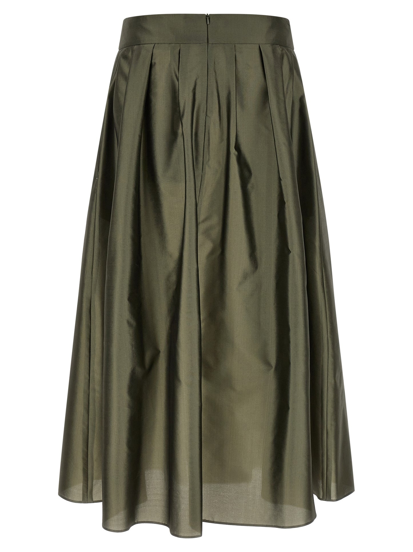 'S Max Mara Bicolor Polyester Mini Skirt
