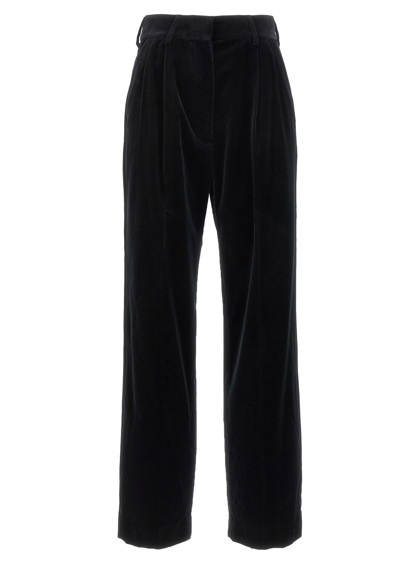 Blazé Milano Black Cotton Dress Pants