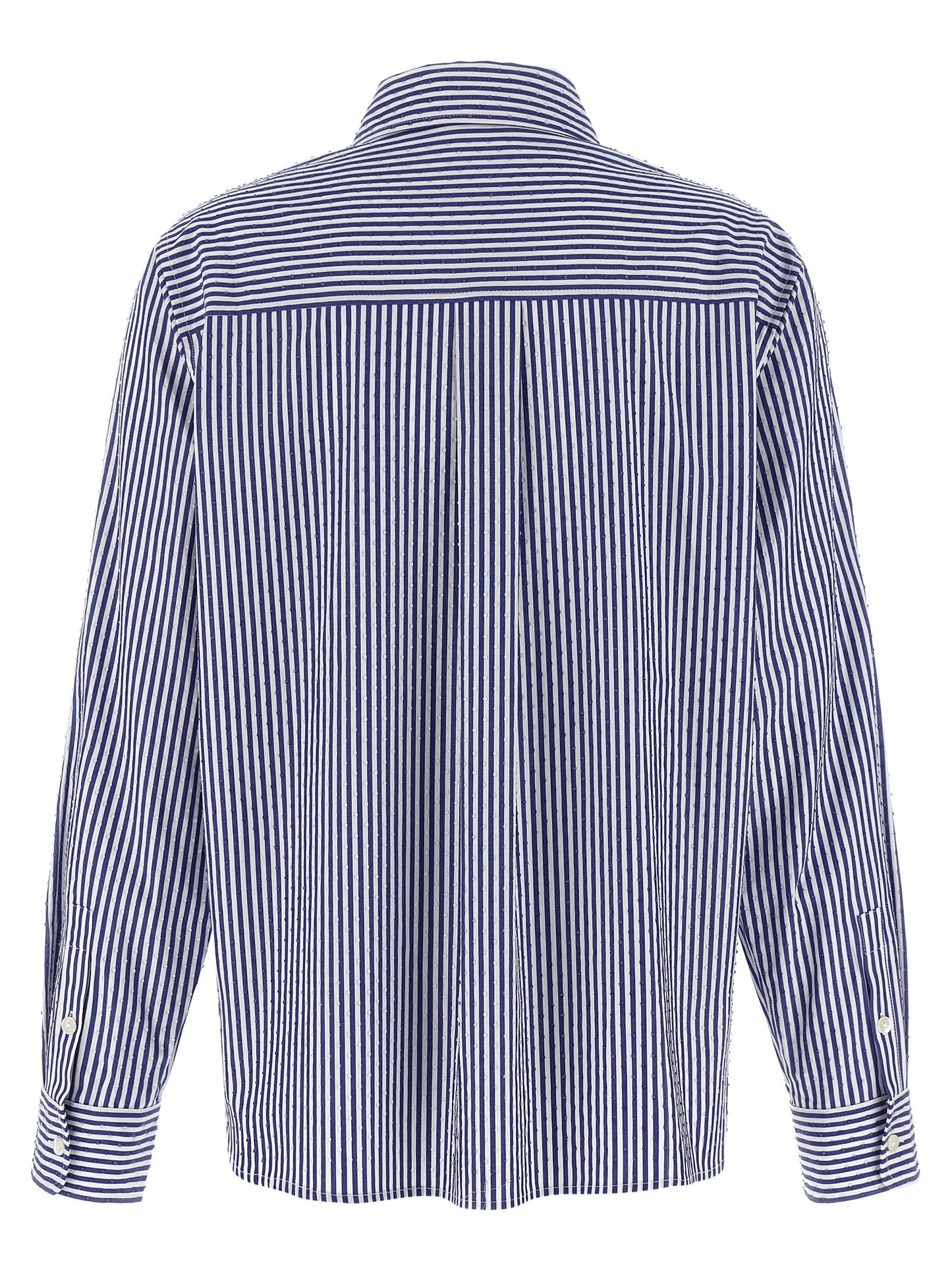 P.A.R.O.S.H. Blue Cotton Blouse