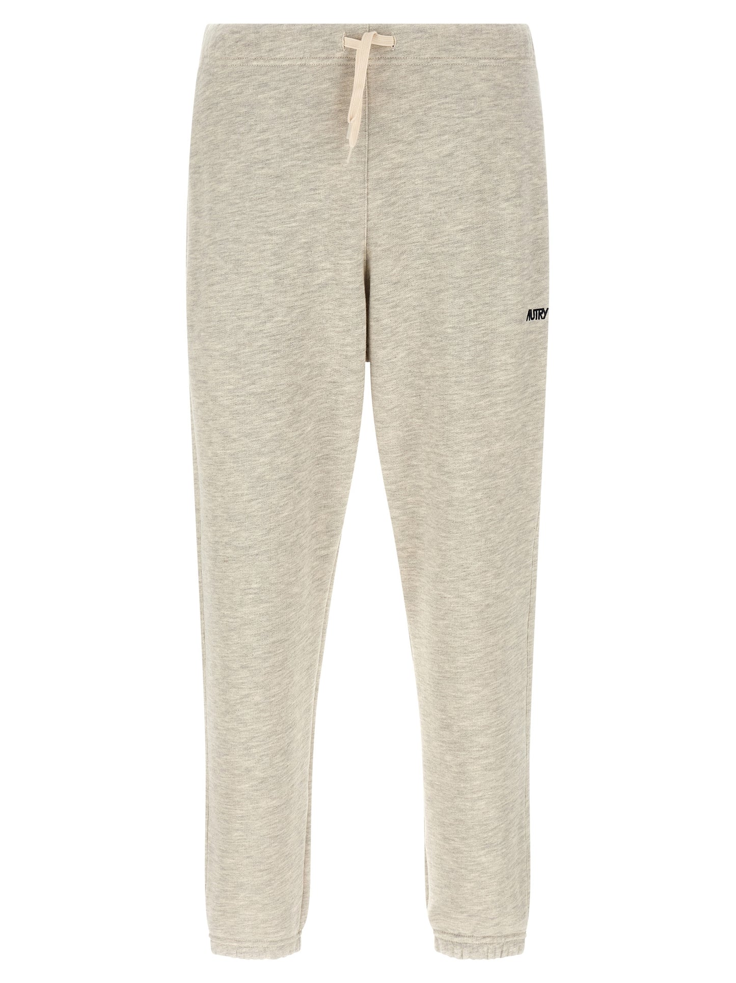 Autry Gray Cotton Joggers (Workout Pants)