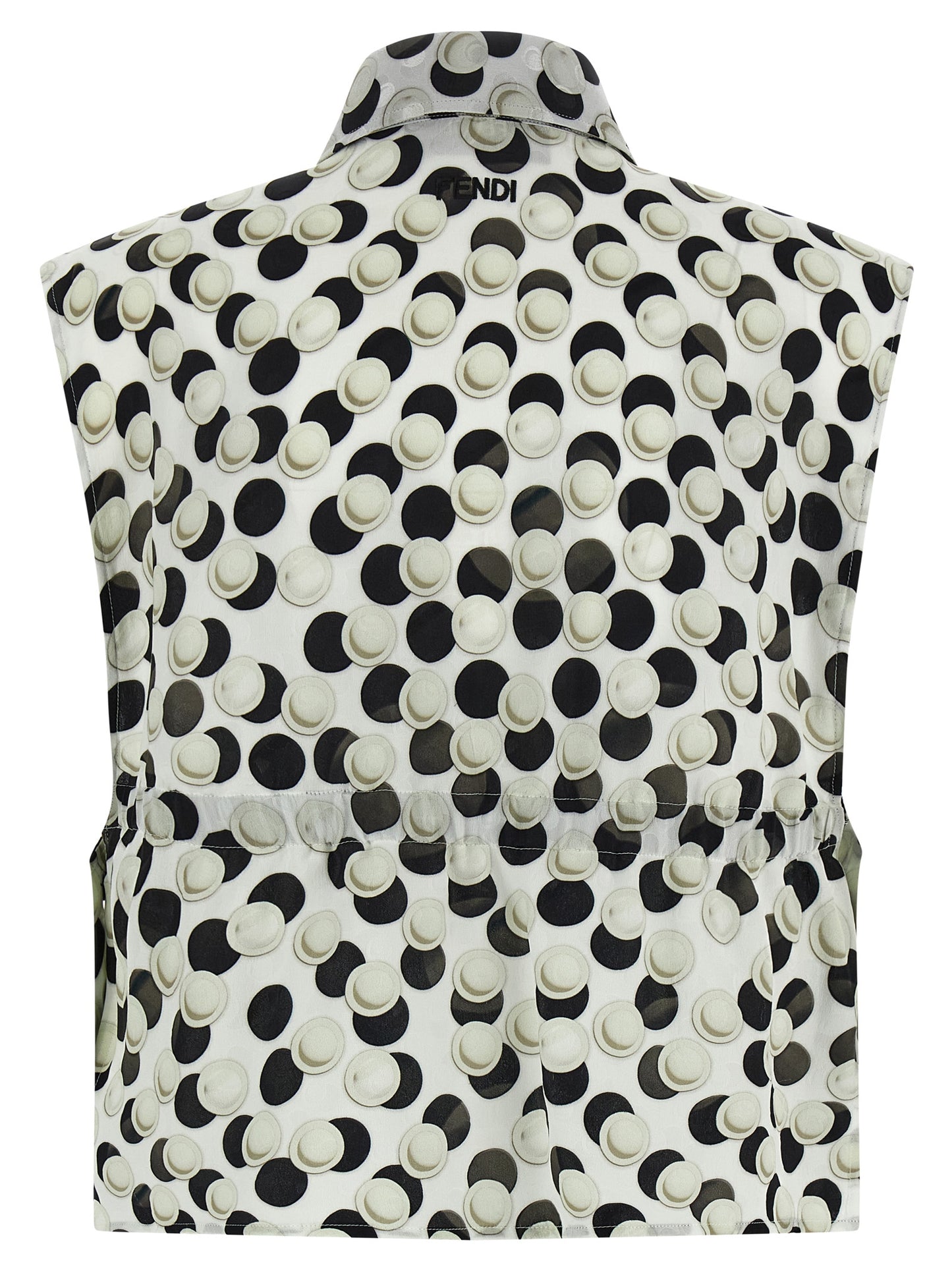 Fendi Multicolor Silk Pattern Shirt