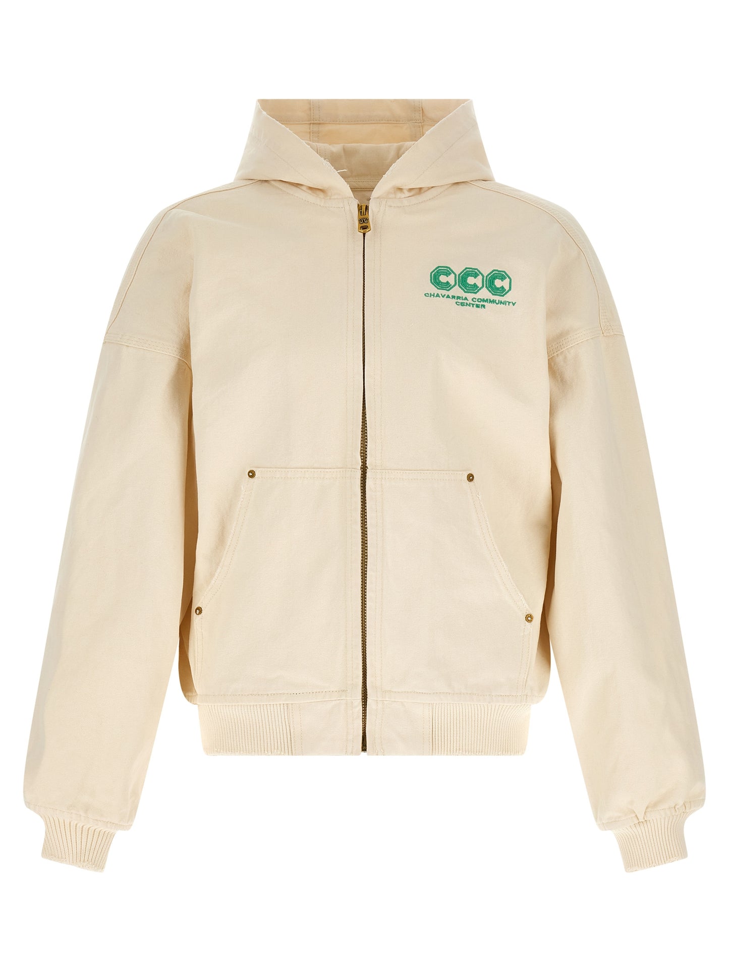WILLY CHAVARRIA Bicolor Cotton Sweatshirt