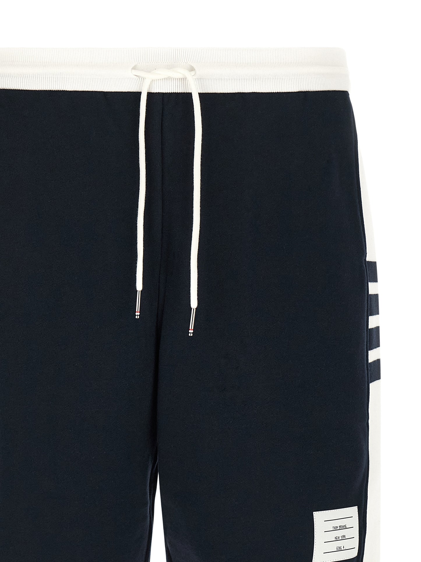 Thom Browne Blue Cotton Bermuda Shorts
