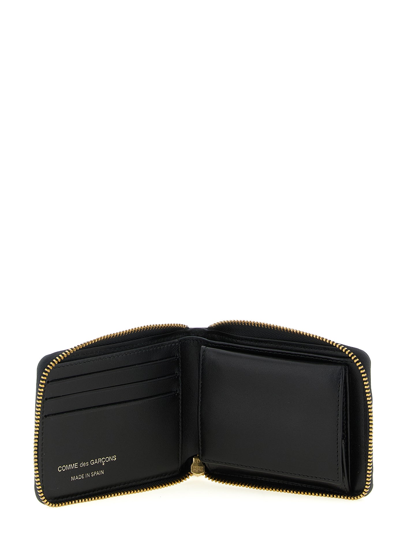 Comme Des Garçons Bicolor Leather Cardholder