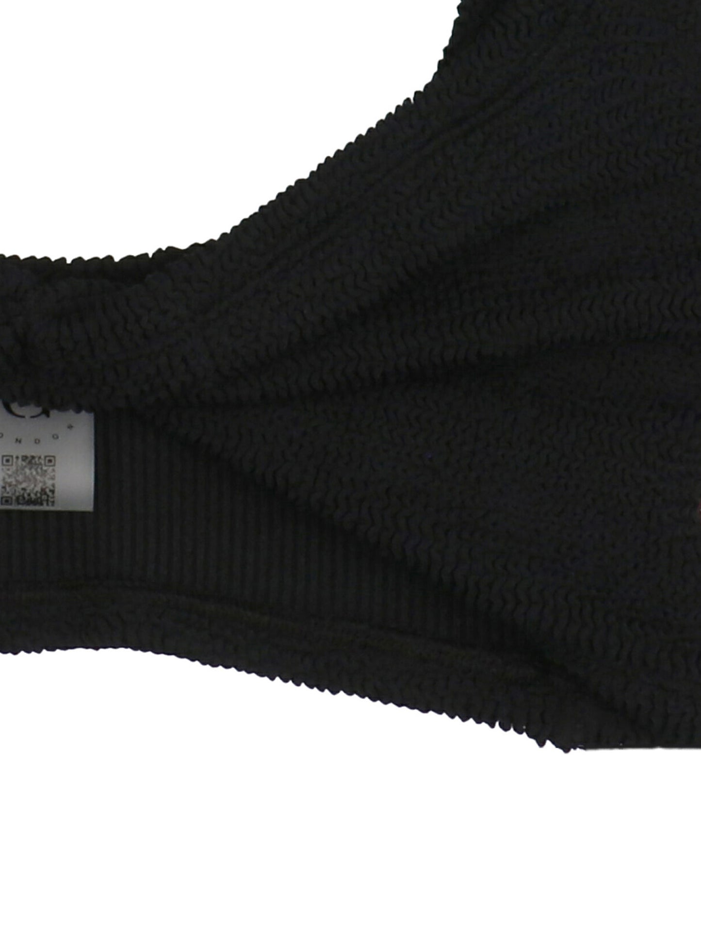 Hunza G Black Nylon Bikini