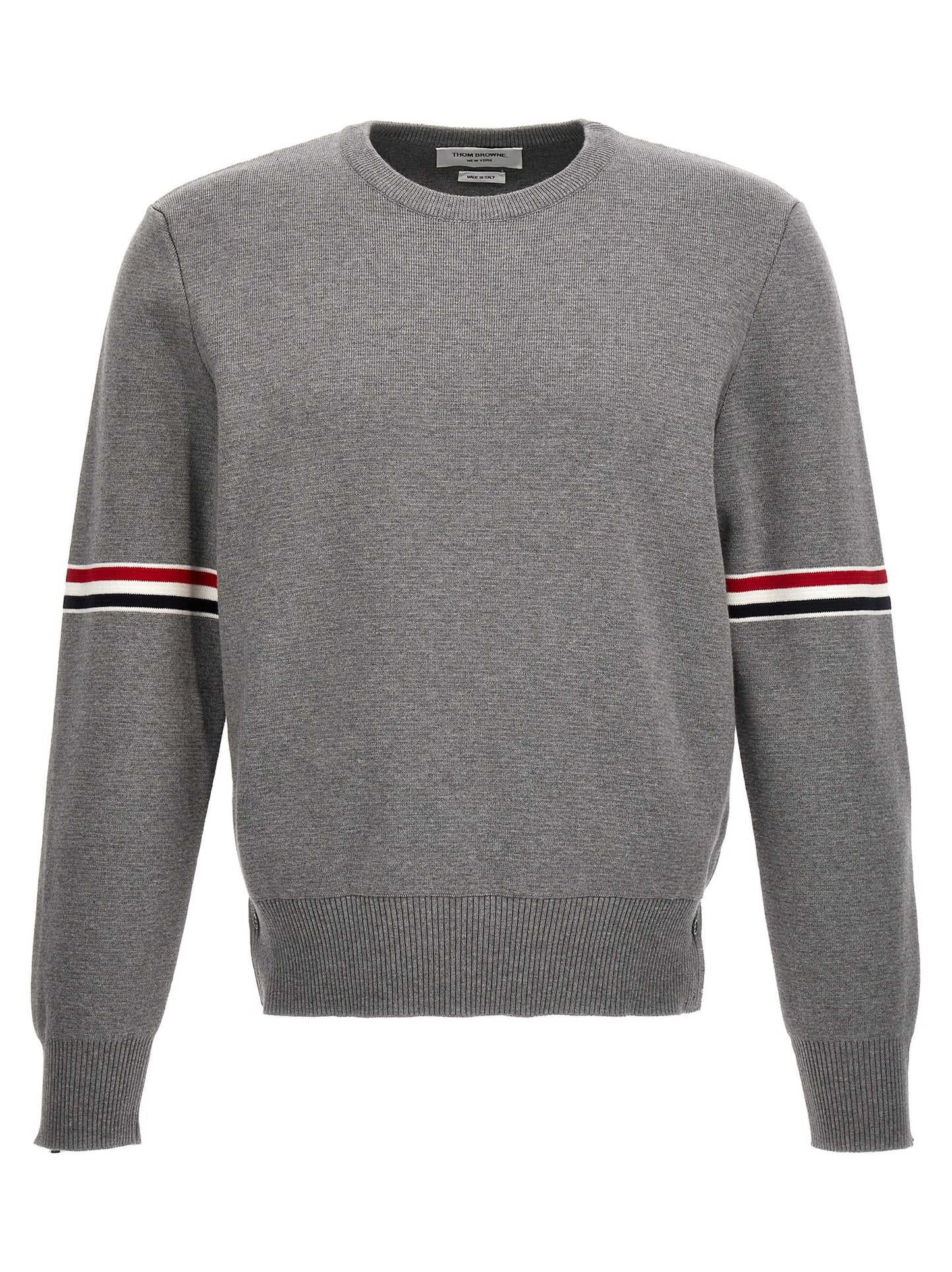 Thom Browne Gray Cotton Cardigan