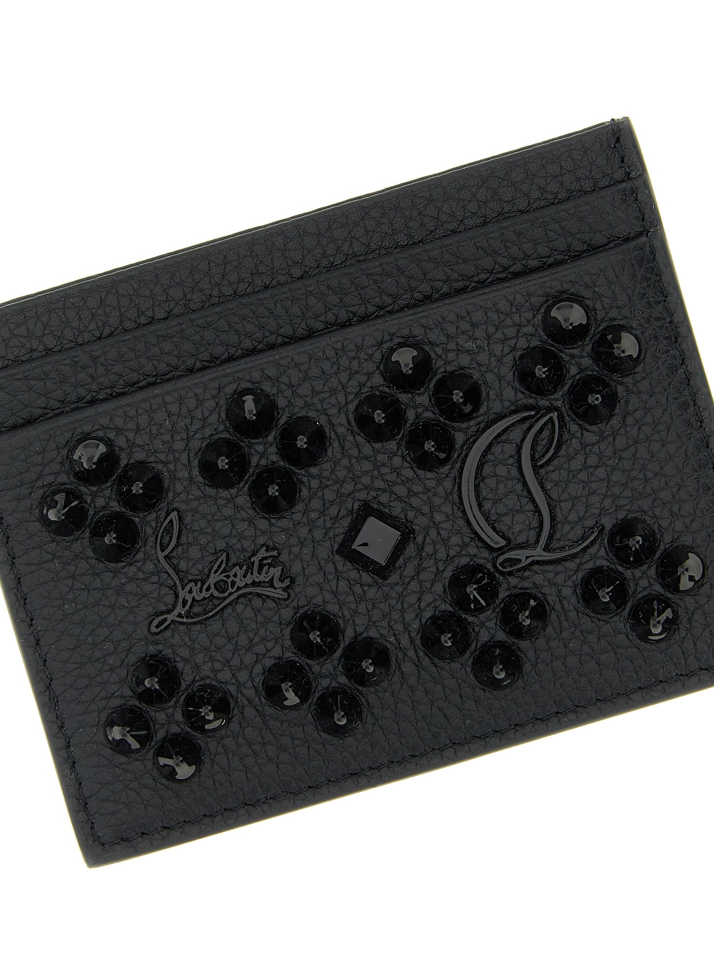 Christian Louboutin Black Calfskin Cardholder