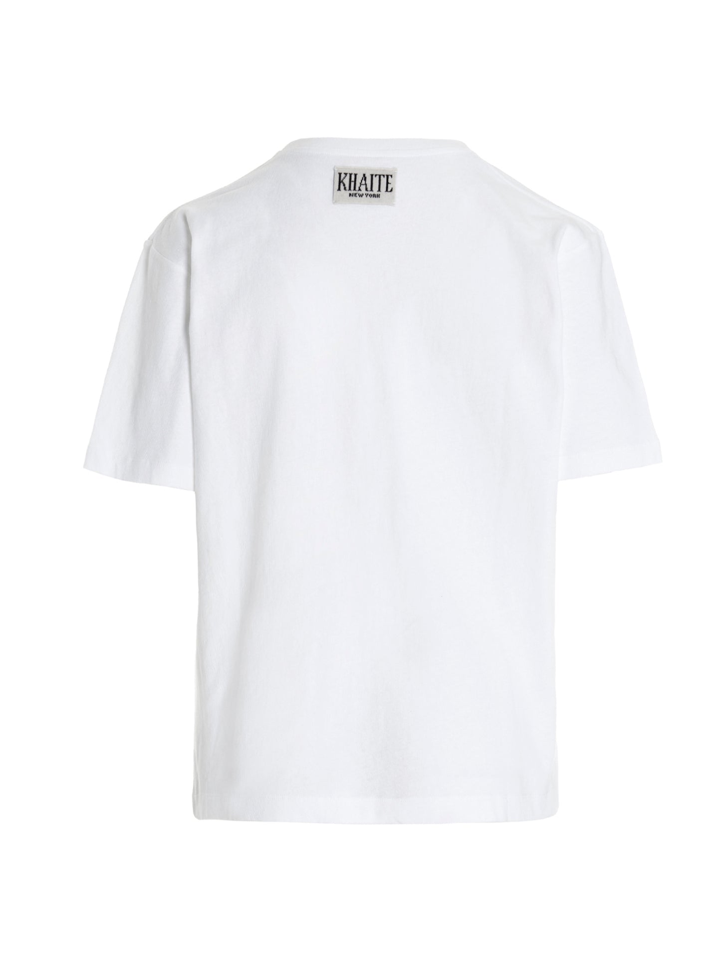 Khaite White Cotton T-Shirt