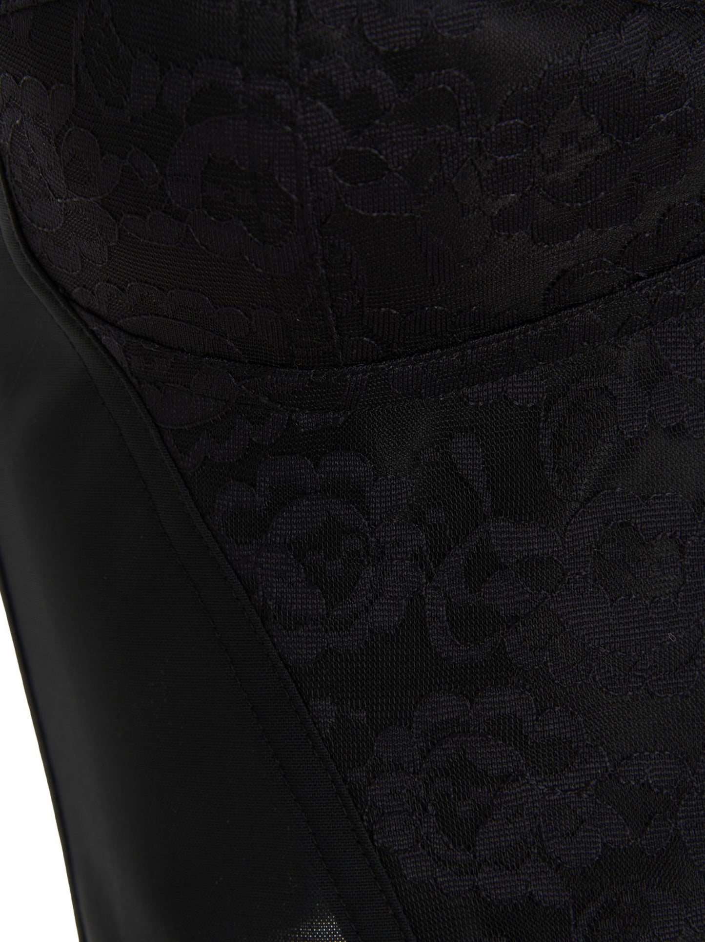 Dolce & Gabbana Black Polyamide Tank Tops